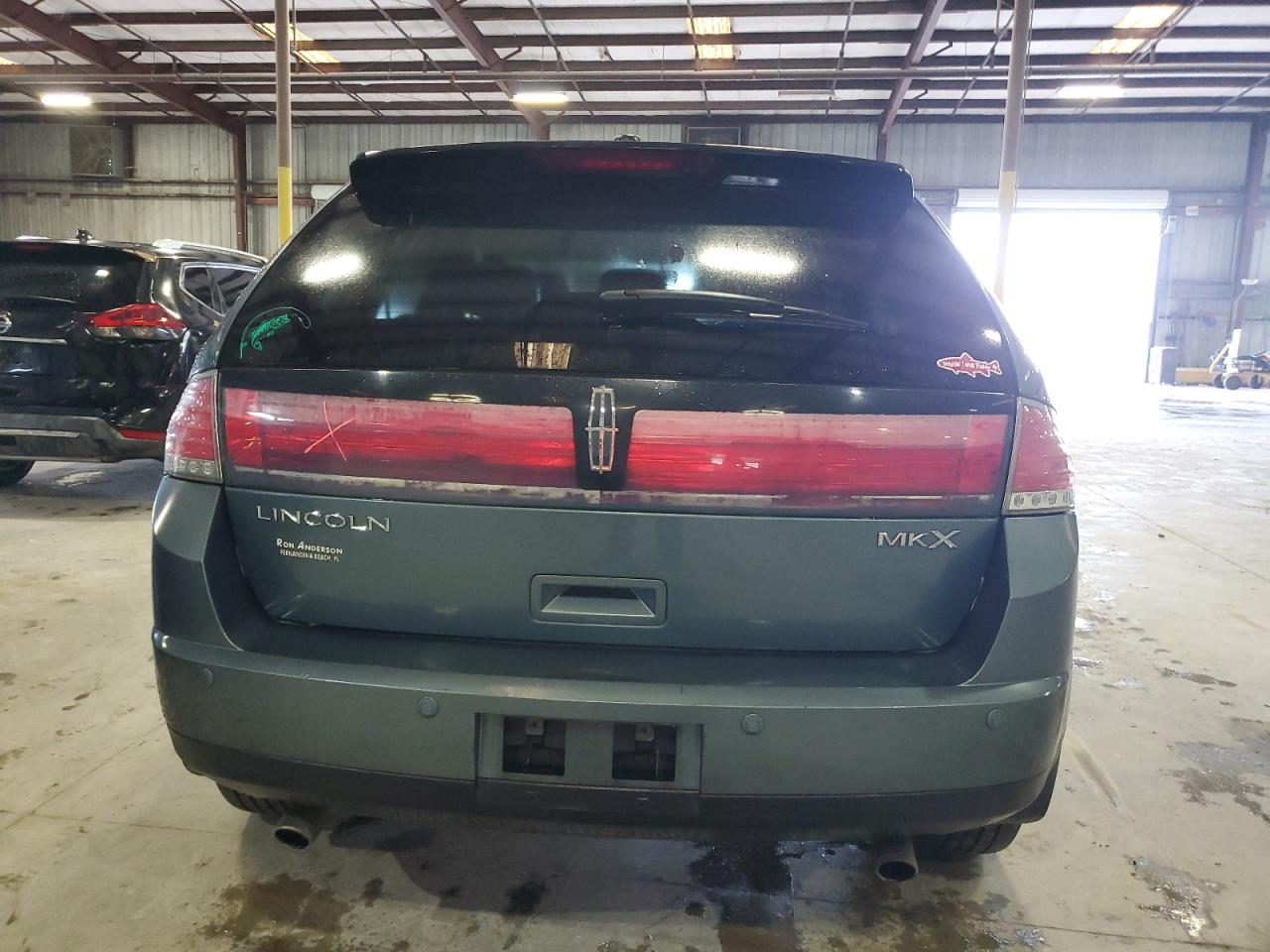 2010 Lincoln Mkx Blue vin: 2LMDJ6JC7ABJ17598