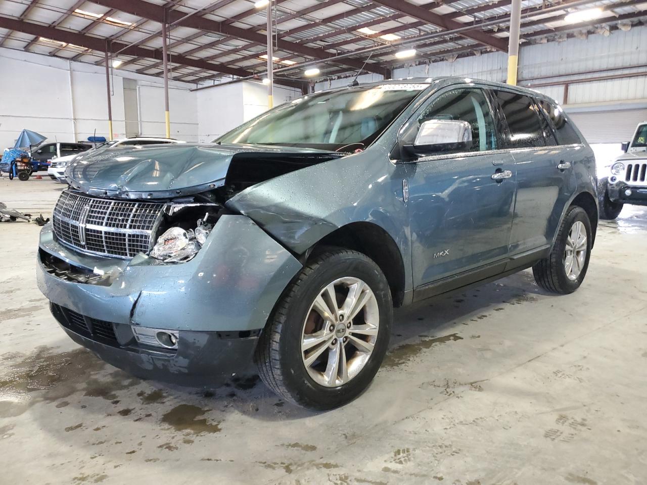 2010 Lincoln Mkx Blue vin: 2LMDJ6JC7ABJ17598