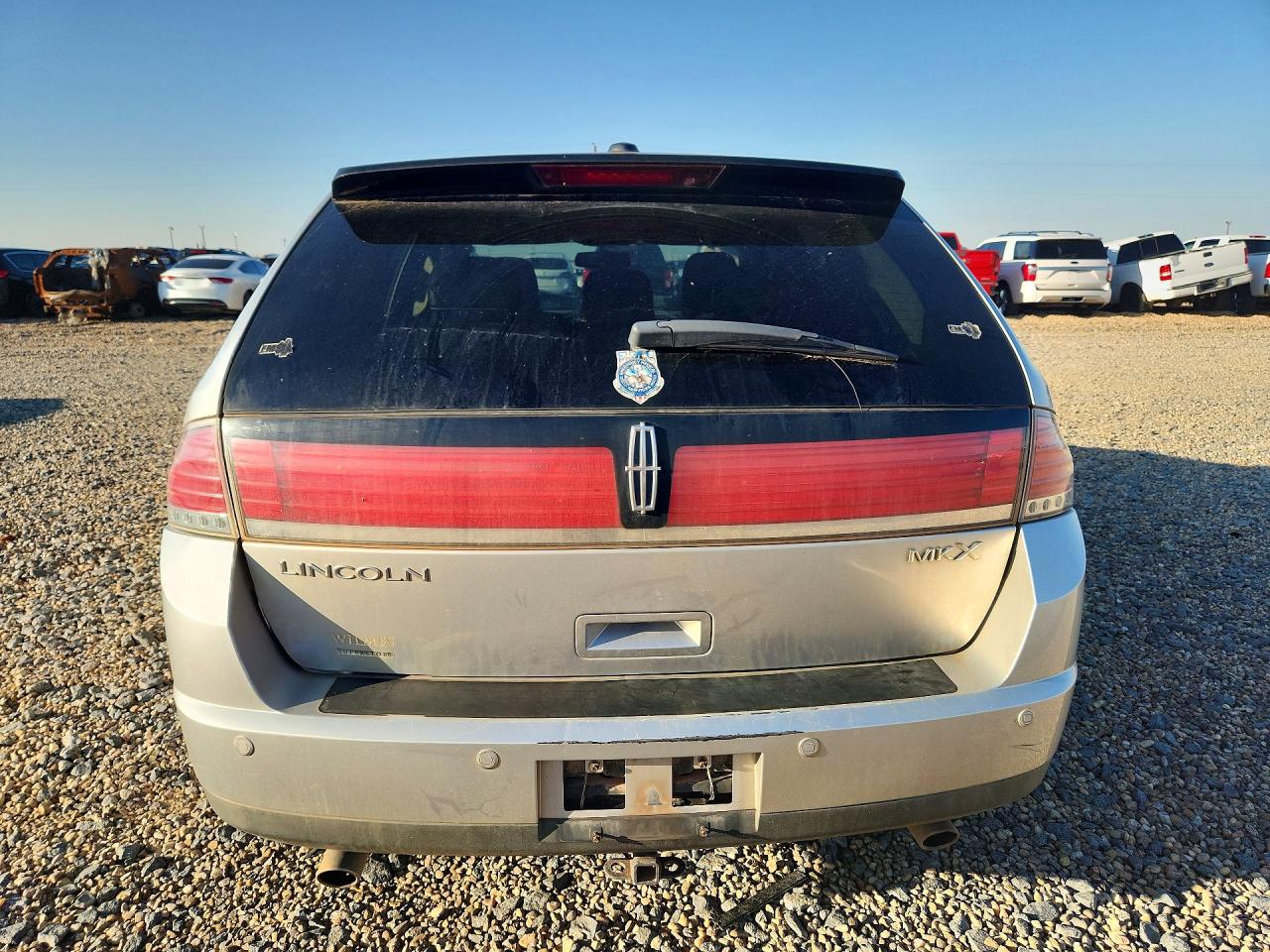 2010 Lincoln Mkx Silver vin: 2LMDJ6JC8ABJ14337