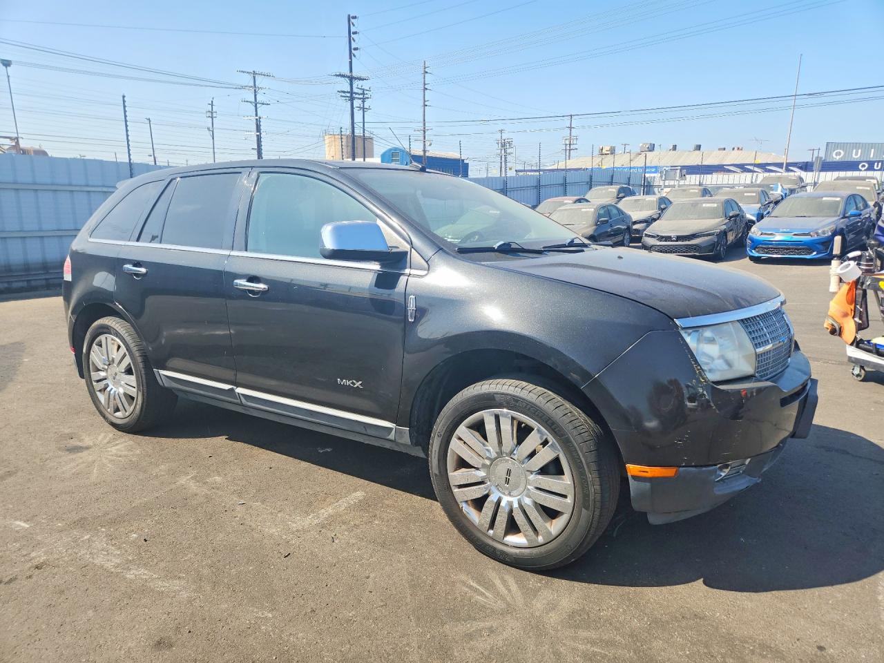 2010 Lincoln Mkx Black vin: 2LMDJ6JC9ABJ23421
