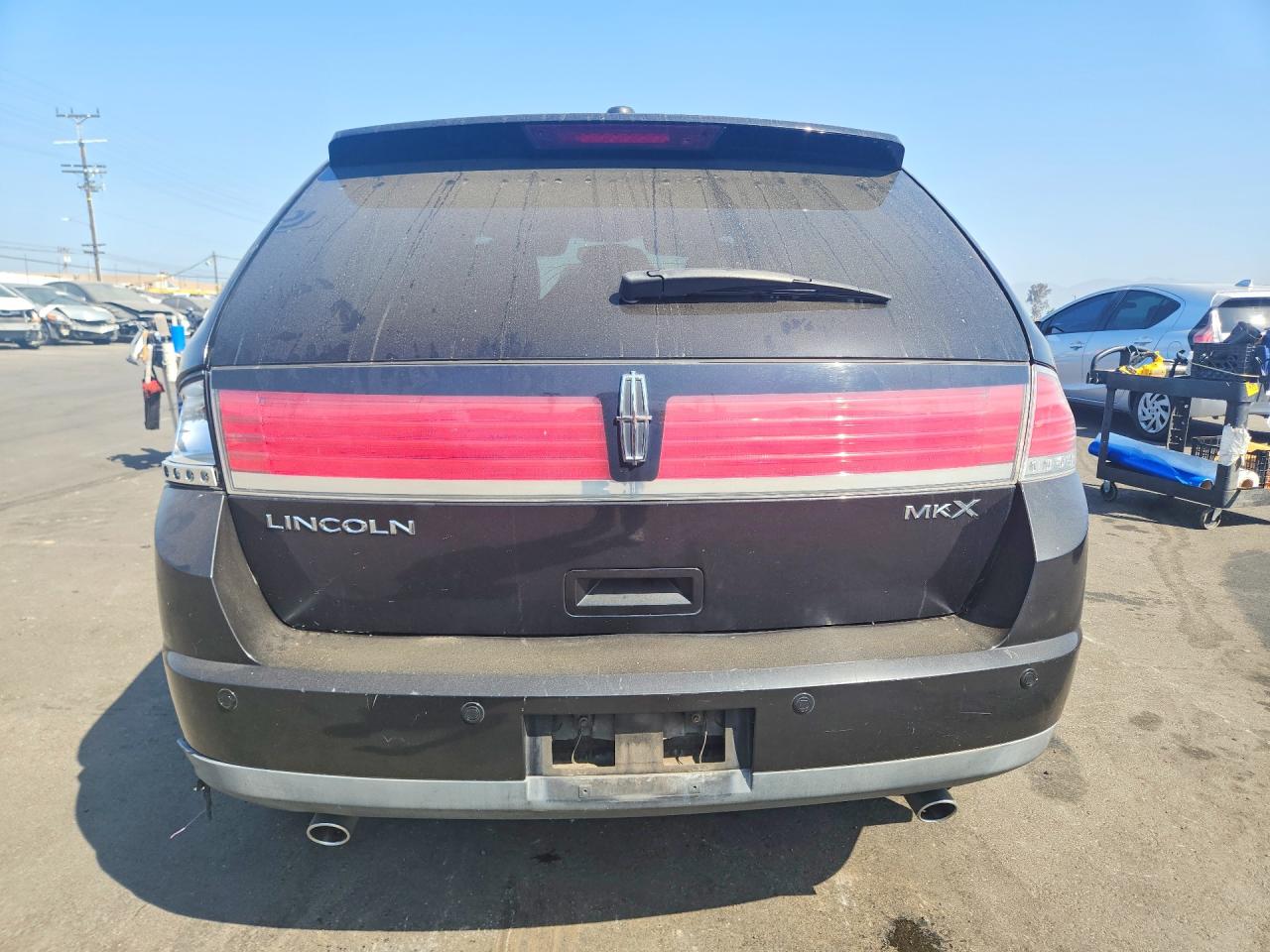 2010 Lincoln Mkx Black vin: 2LMDJ6JC9ABJ23421