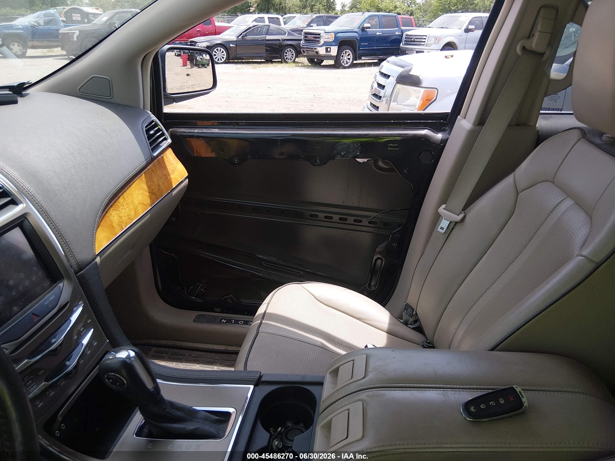 2011 Lincoln Mkx   Black vin: 2LMDJ6JK0BBJ14065