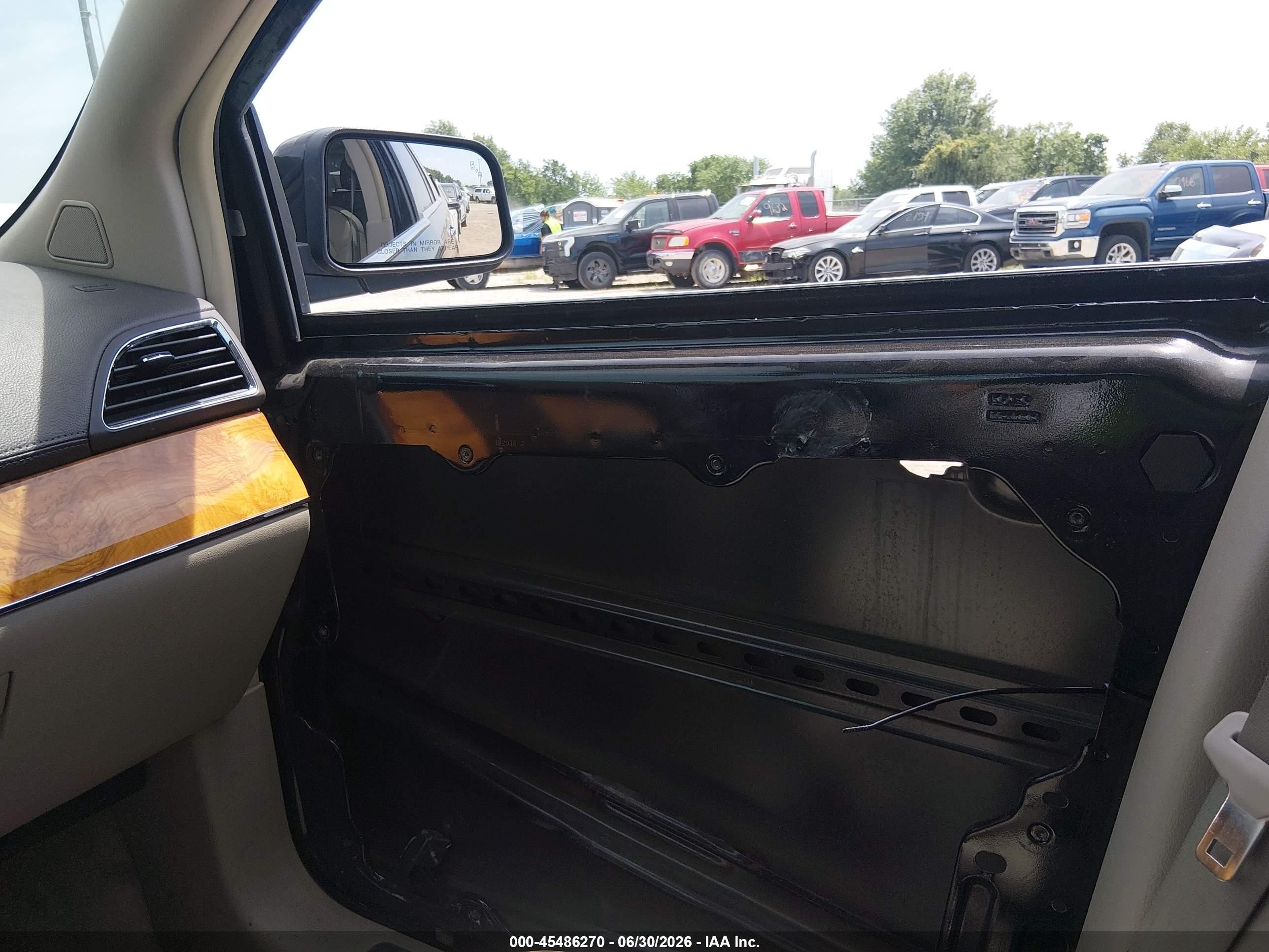 2011 Lincoln Mkx   Black vin: 2LMDJ6JK0BBJ14065