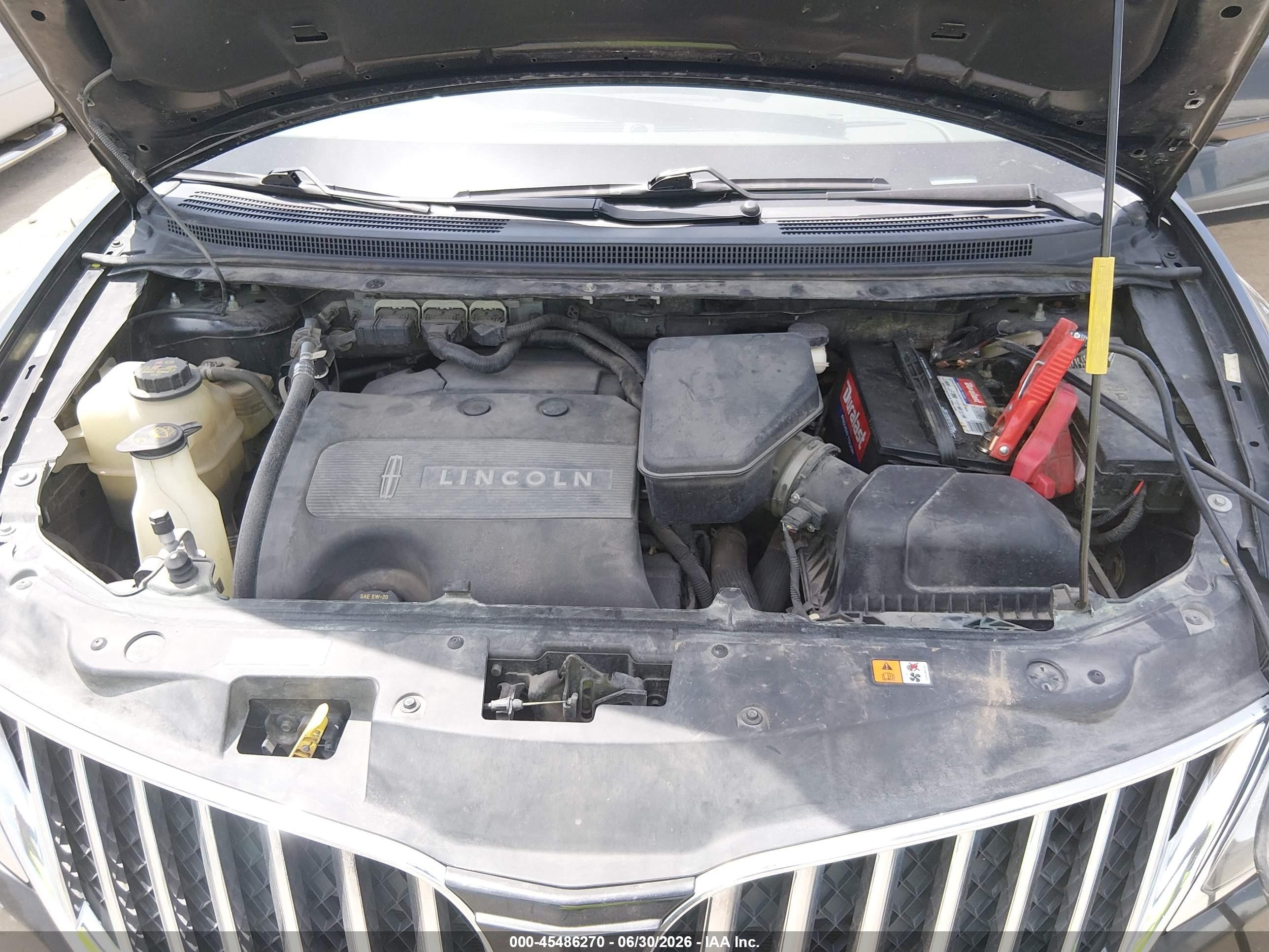 2011 Lincoln Mkx   Black vin: 2LMDJ6JK0BBJ14065