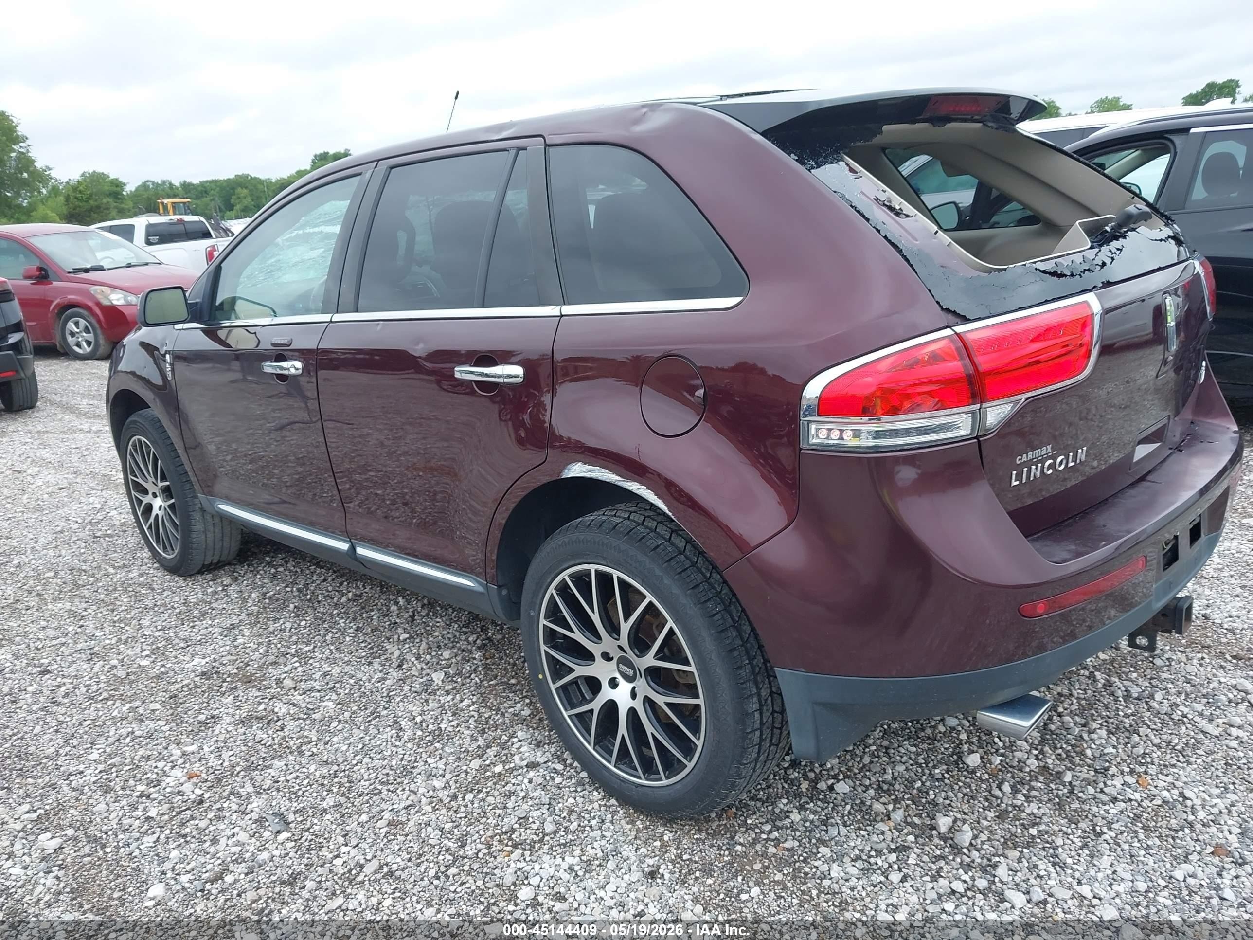 2011 Lincoln Mkx   Maroon vin: 2LMDJ6JK0BBJ20366
