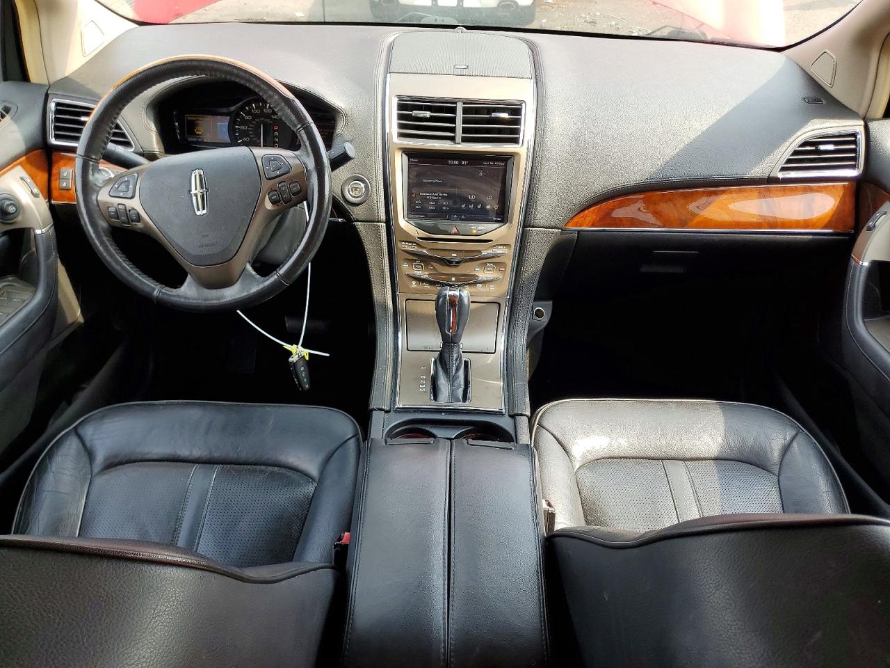 2012 Lincoln Mkx Red vin: 2LMDJ6JK0CBL02232