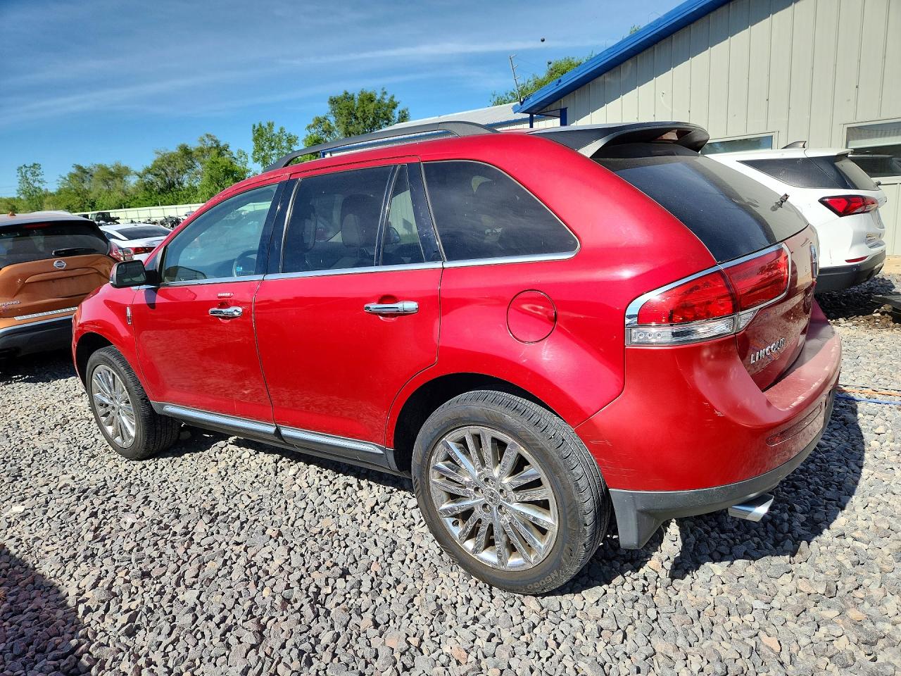 2012 Lincoln Mkx Burgundy vin: 2LMDJ6JK0CBL04305