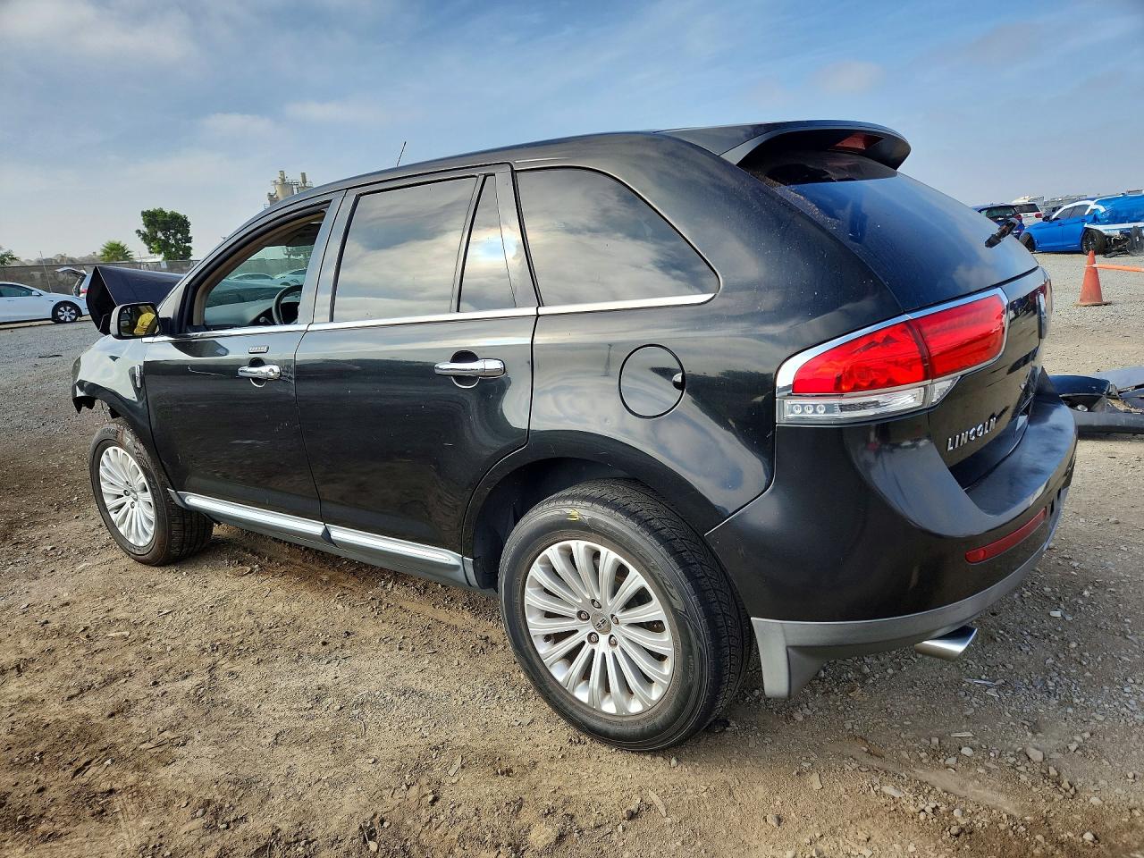 2013 Lincoln Mkx Black vin: 2LMDJ6JK0DBL03169