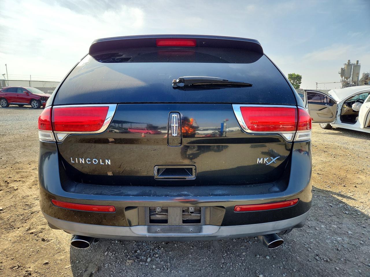 2013 Lincoln Mkx Black vin: 2LMDJ6JK0DBL03169