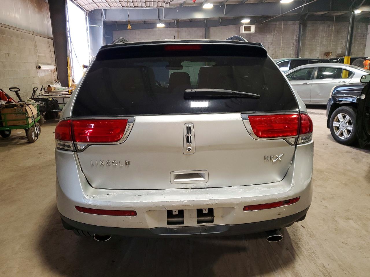 2013 Lincoln Mkx Серый vin: 2LMDJ6JK0DBL07965
