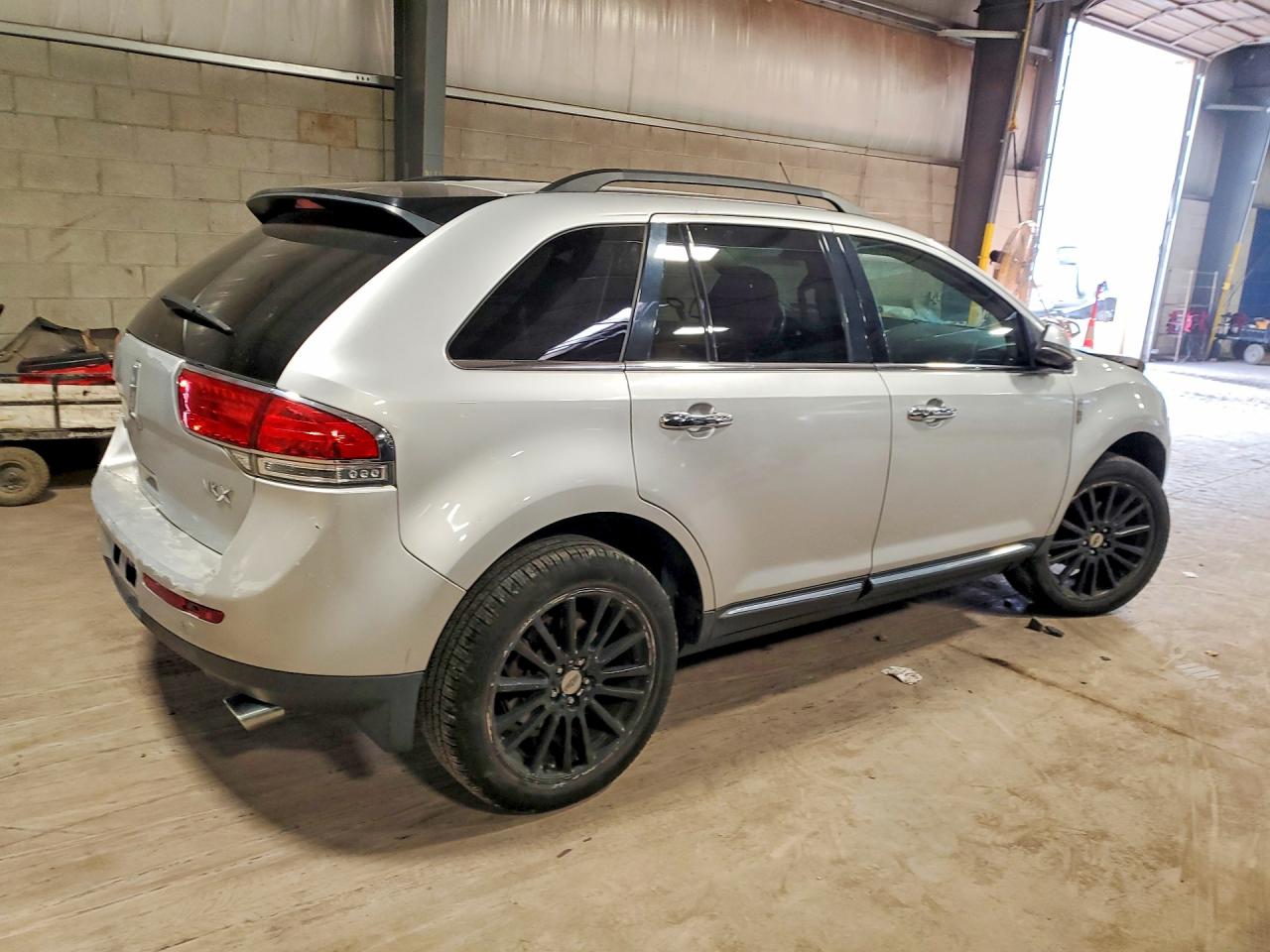 2013 Lincoln Mkx Серый vin: 2LMDJ6JK0DBL07965
