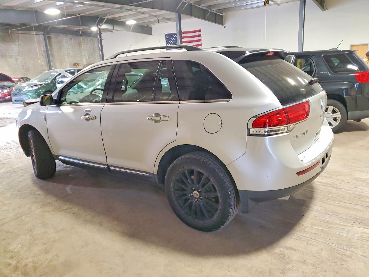 2013 Lincoln Mkx Серый vin: 2LMDJ6JK0DBL07965