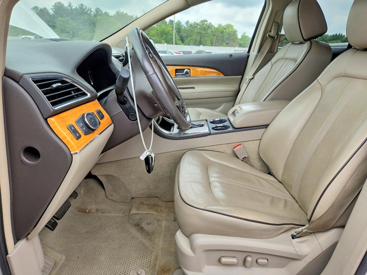 2013 Lincoln Mkx White vin: 2LMDJ6JK0DBL26189