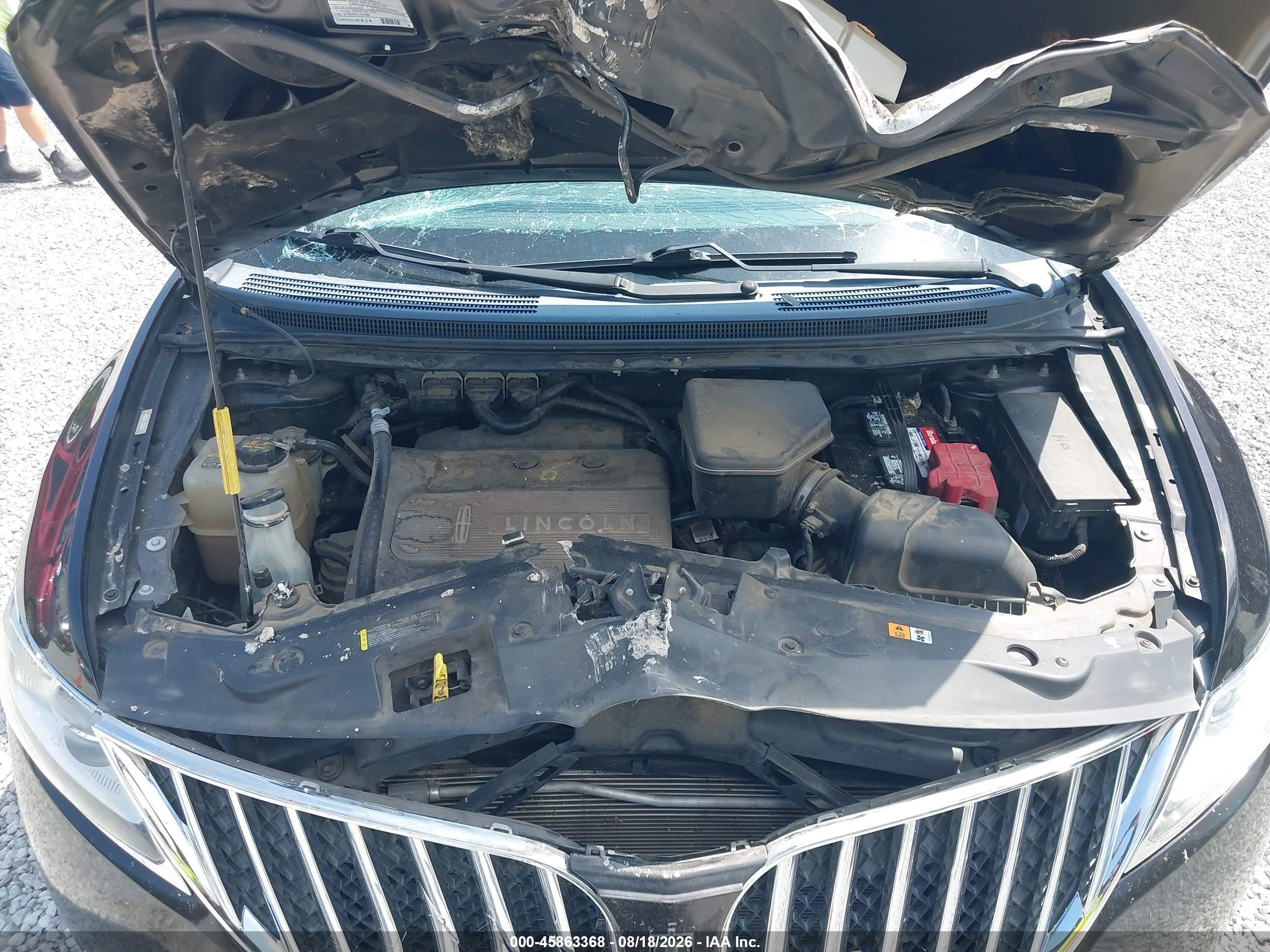 2013 Lincoln Mkx   Black vin: 2LMDJ6JK0DBL30677