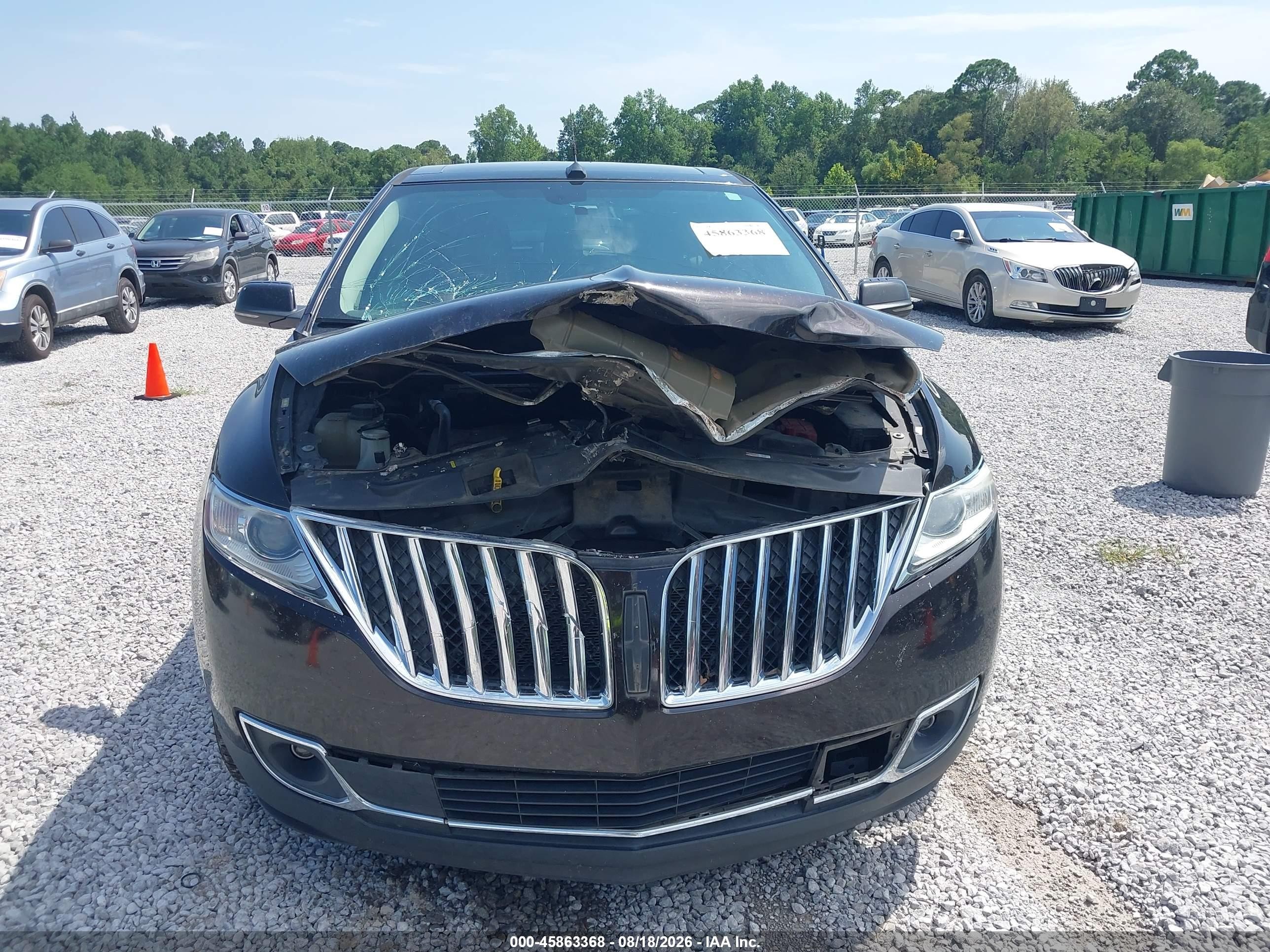 2013 Lincoln Mkx   Black vin: 2LMDJ6JK0DBL30677