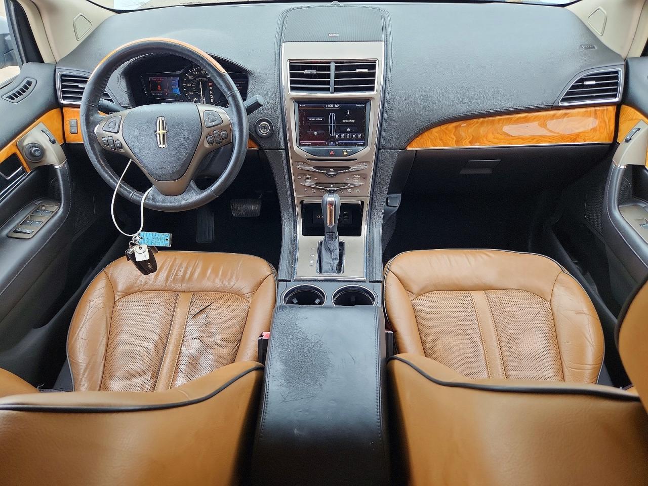 2013 Lincoln Mkx Silver vin: 2LMDJ6JK0DBL45227