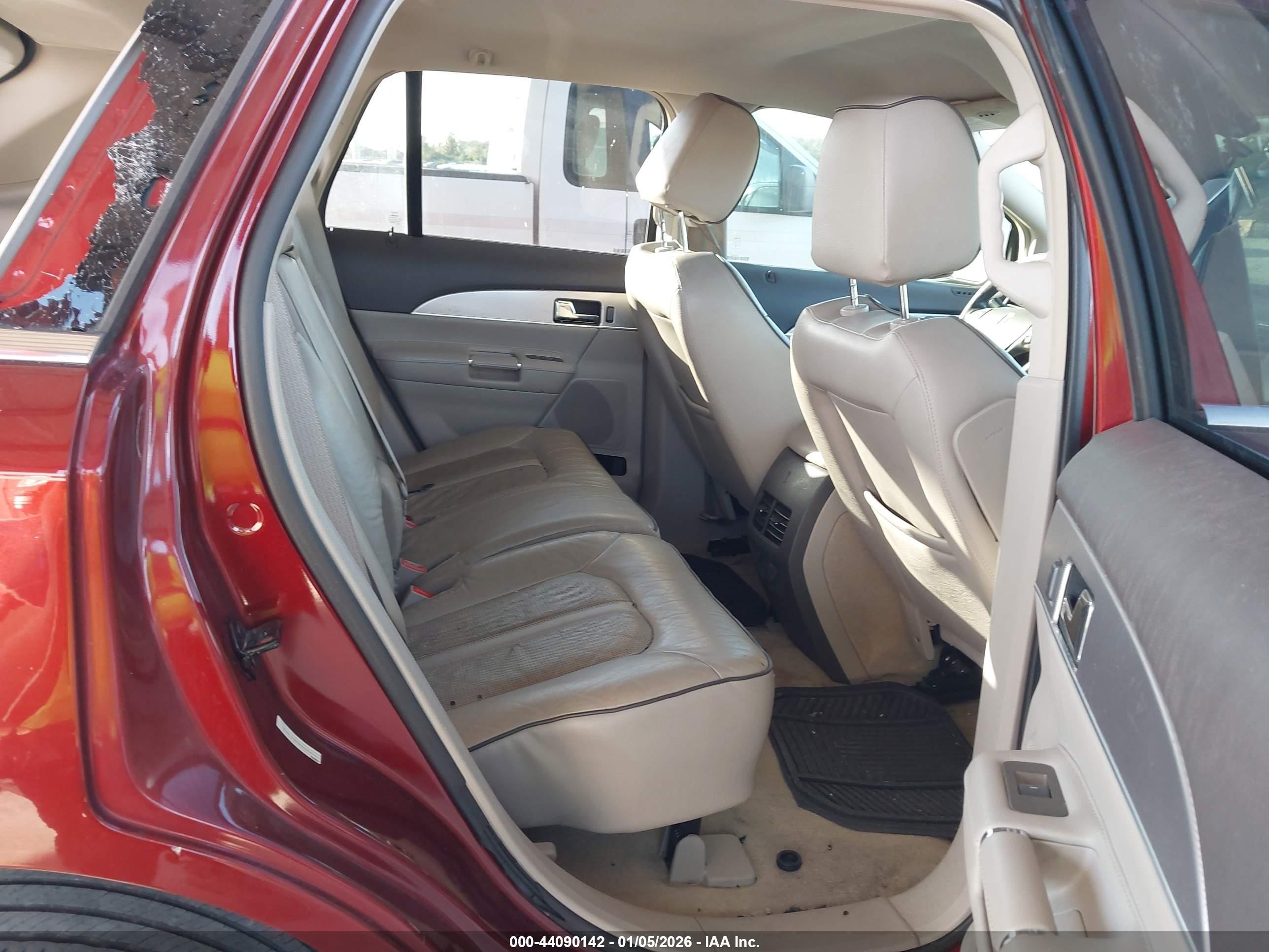 2014 Lincoln Mkx   Burgundy vin: 2LMDJ6JK0EBL00418