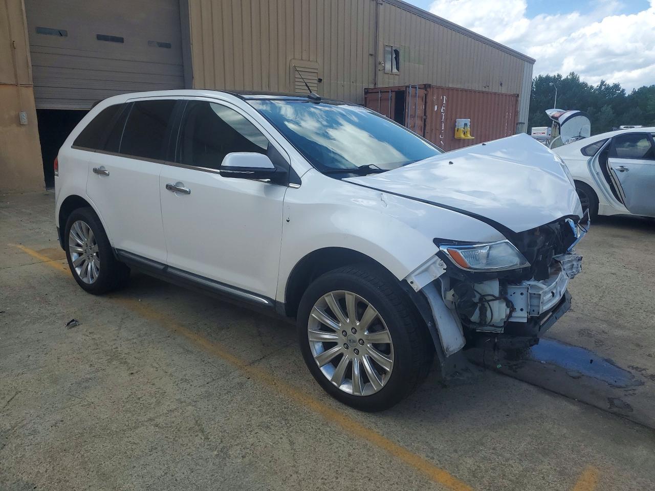 2014 Lincoln Mkx White vin: 2LMDJ6JK0EBL14092
