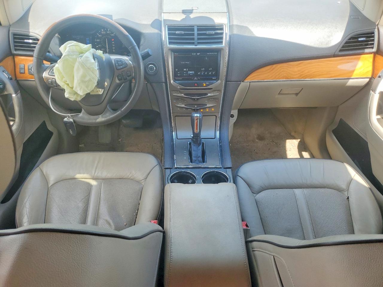 2014 Lincoln Mkx White vin: 2LMDJ6JK0EBL14092
