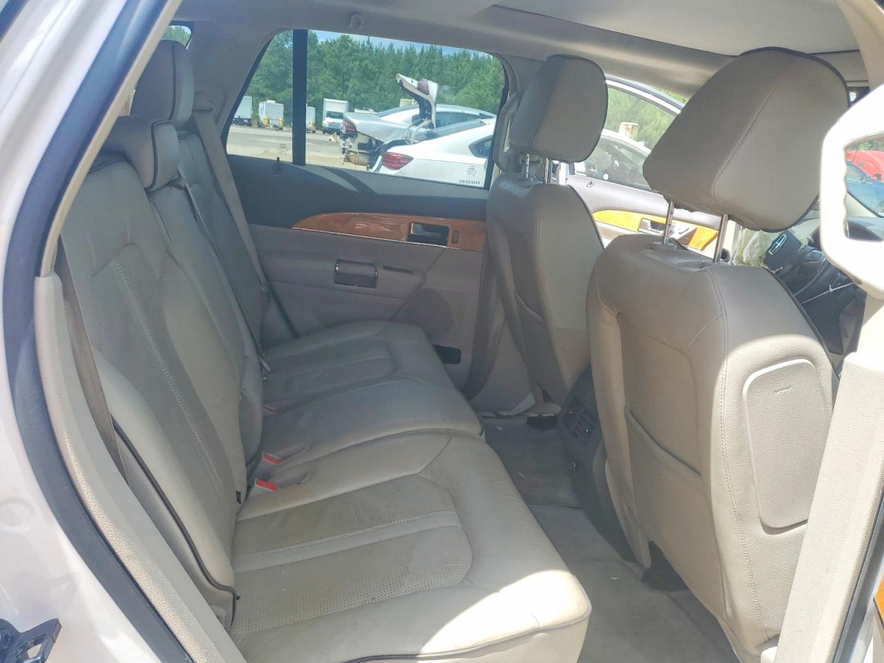 2014 Lincoln Mkx White vin: 2LMDJ6JK0EBL14092