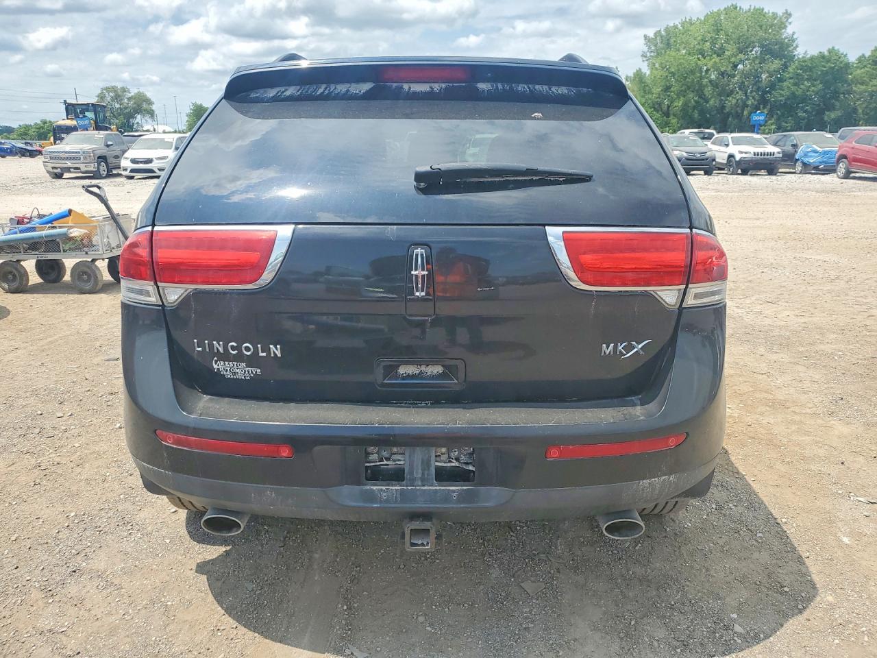 2012 Lincoln Mkx Black vin: 2LMDJ6JK1CBL00876