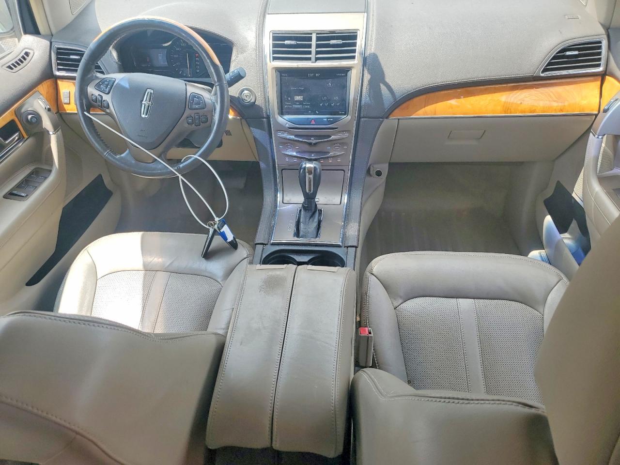 2012 Lincoln Mkx Black vin: 2LMDJ6JK1CBL00876