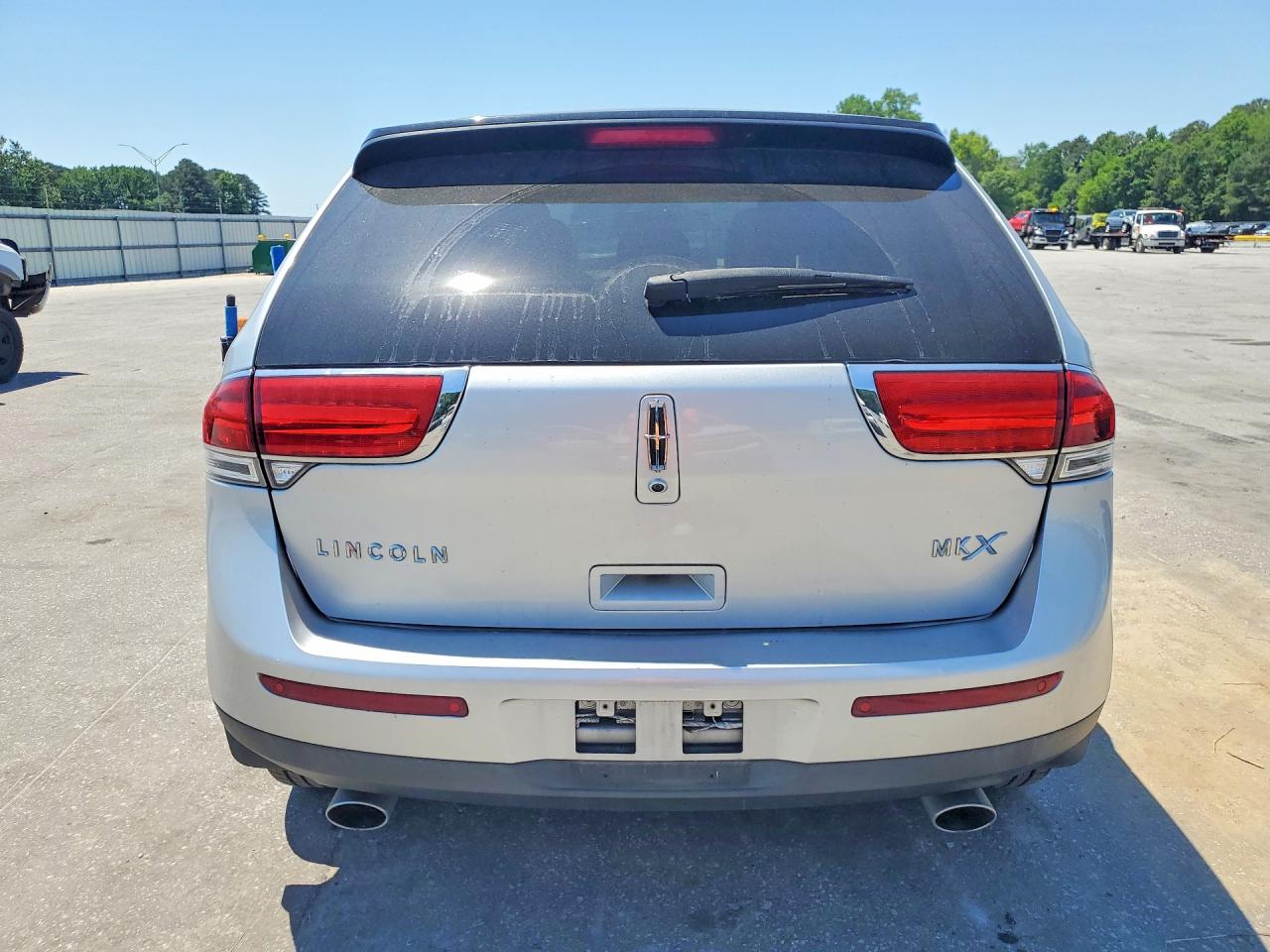 2012 Lincoln Mkx Silver vin: 2LMDJ6JK1CBL06810