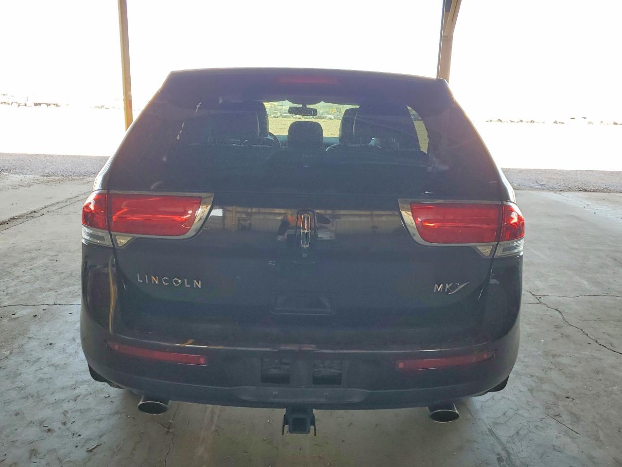 2013 Lincoln Mkx Черный vin: 2LMDJ6JK1DBL13757