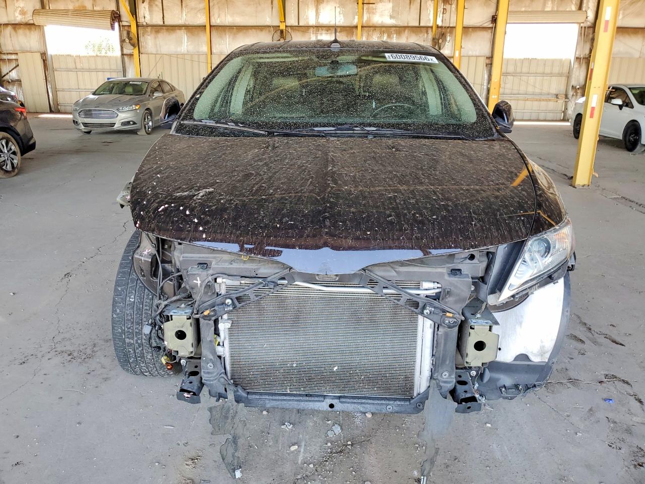 2013 Lincoln Mkx Черный vin: 2LMDJ6JK1DBL13757