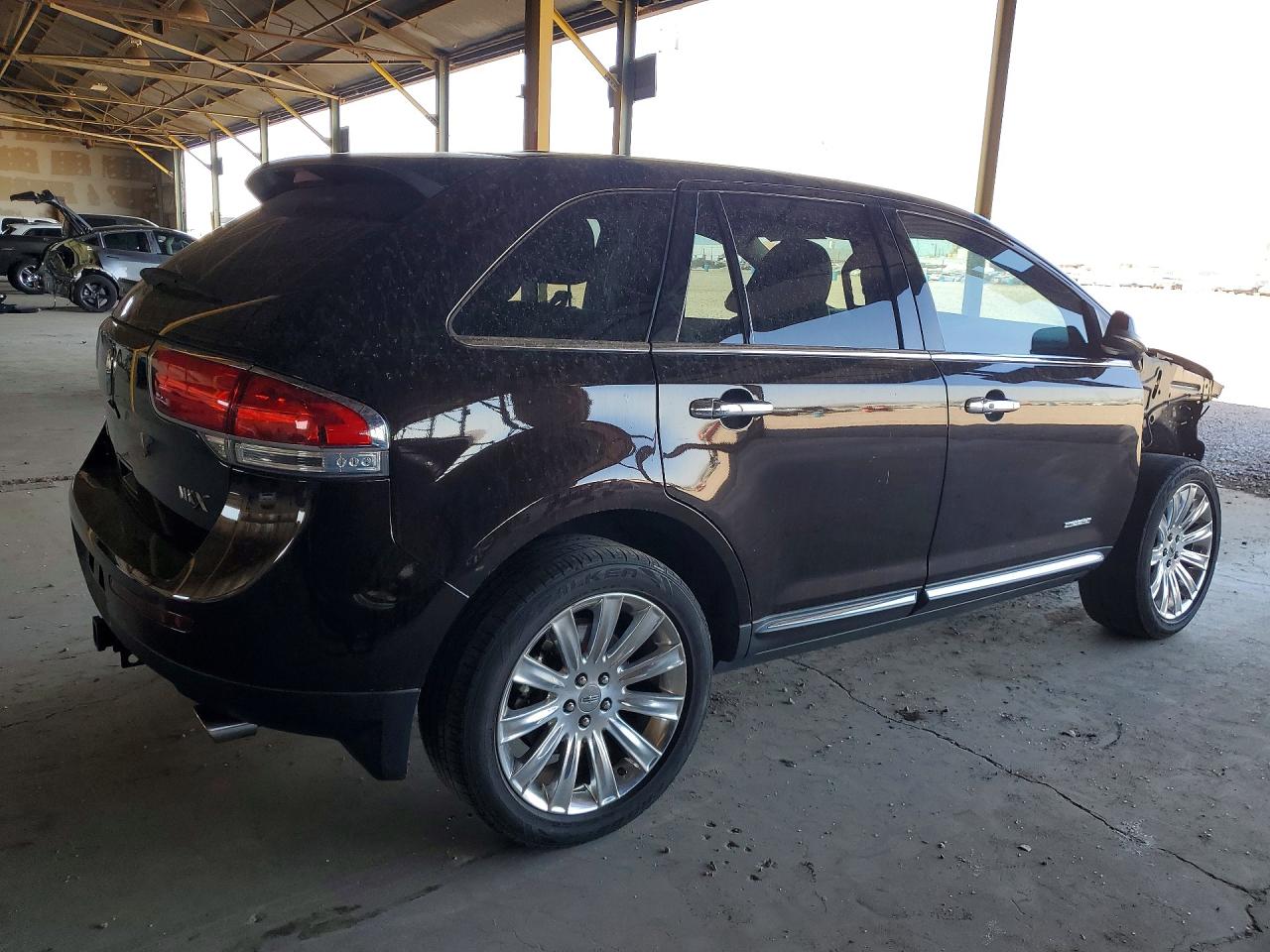 2013 Lincoln Mkx Черный vin: 2LMDJ6JK1DBL13757