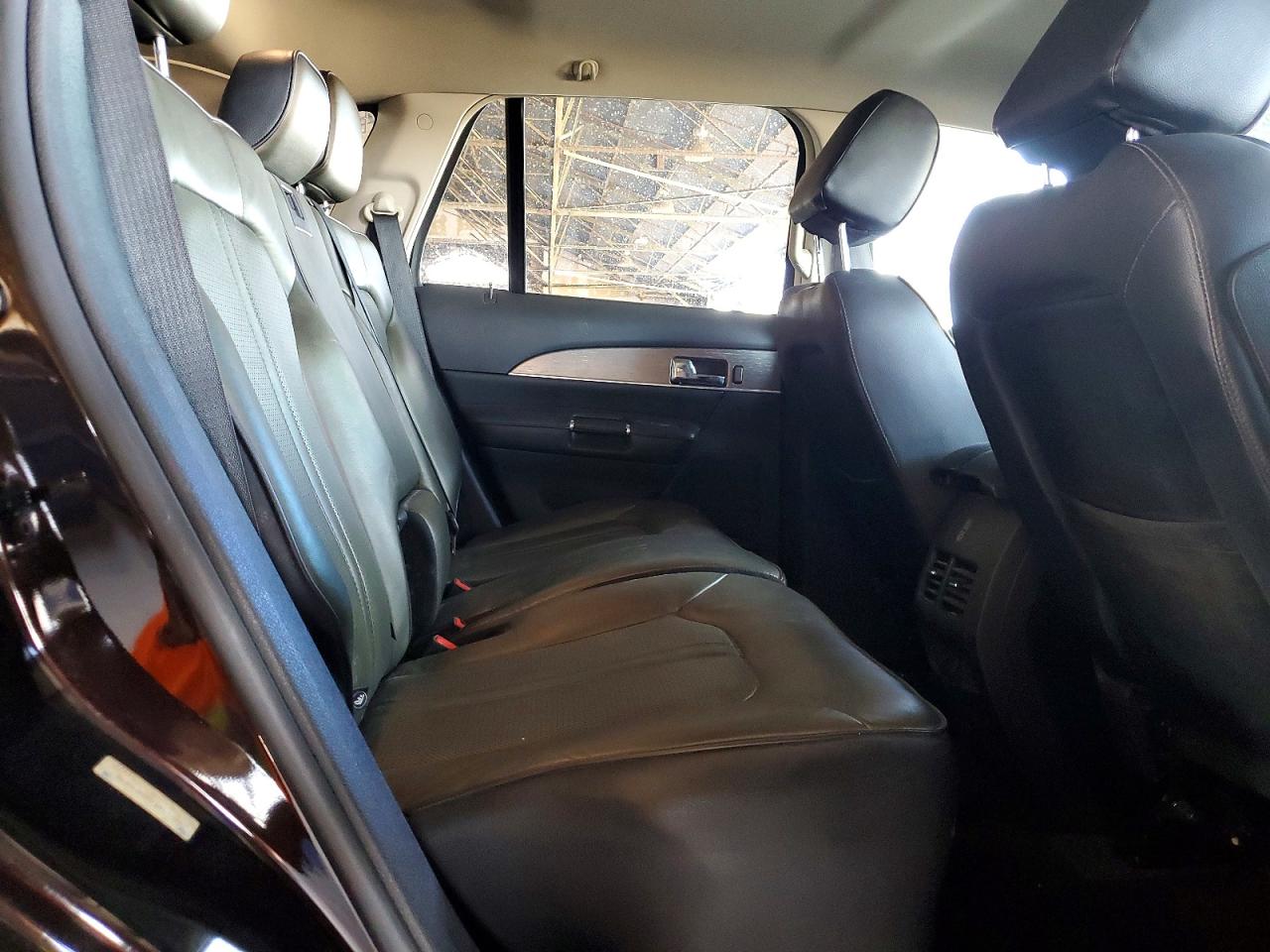 2013 Lincoln Mkx Черный vin: 2LMDJ6JK1DBL13757