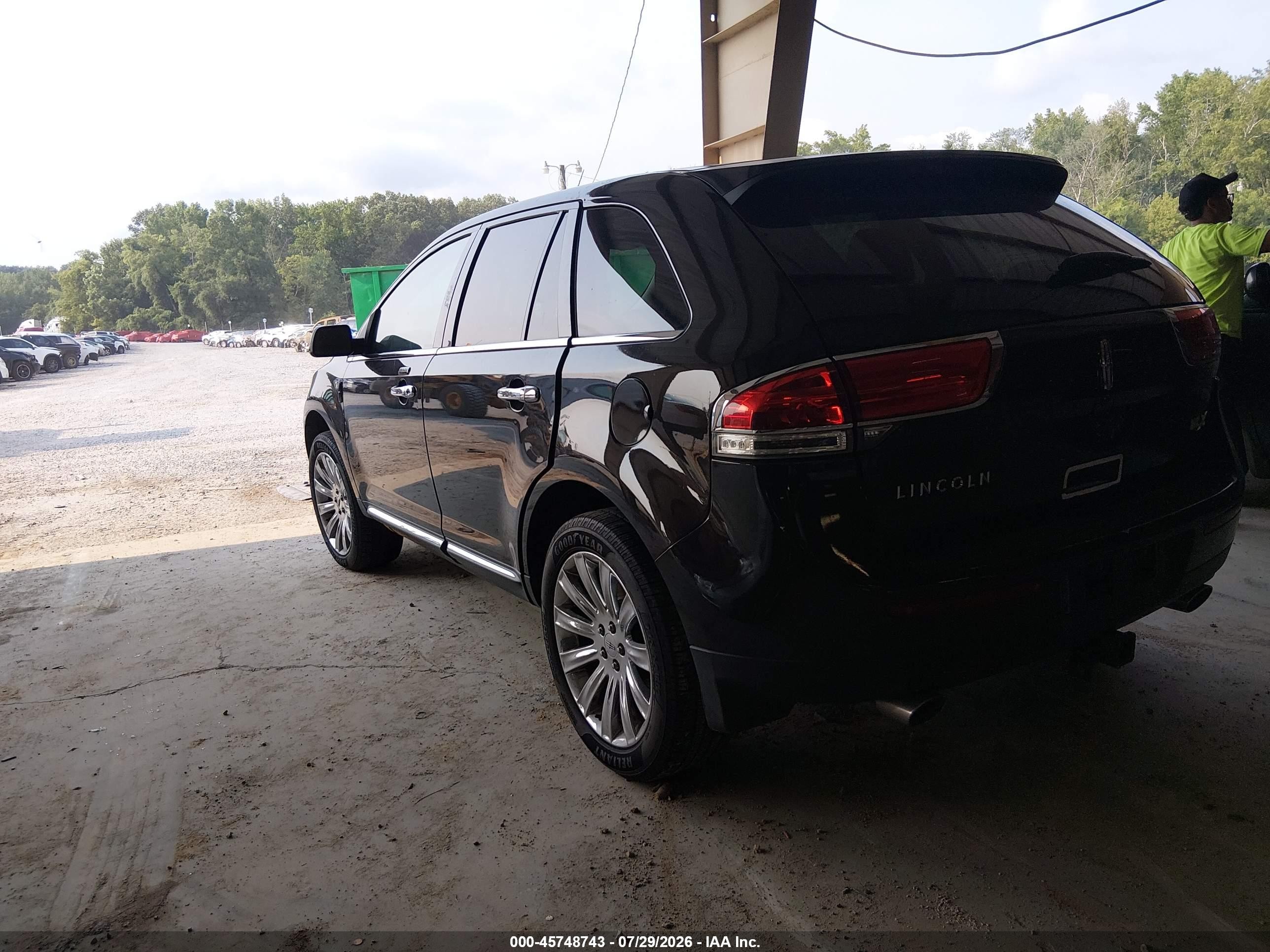 2013 Lincoln Mkx   Black vin: 2LMDJ6JK1DBL16299
