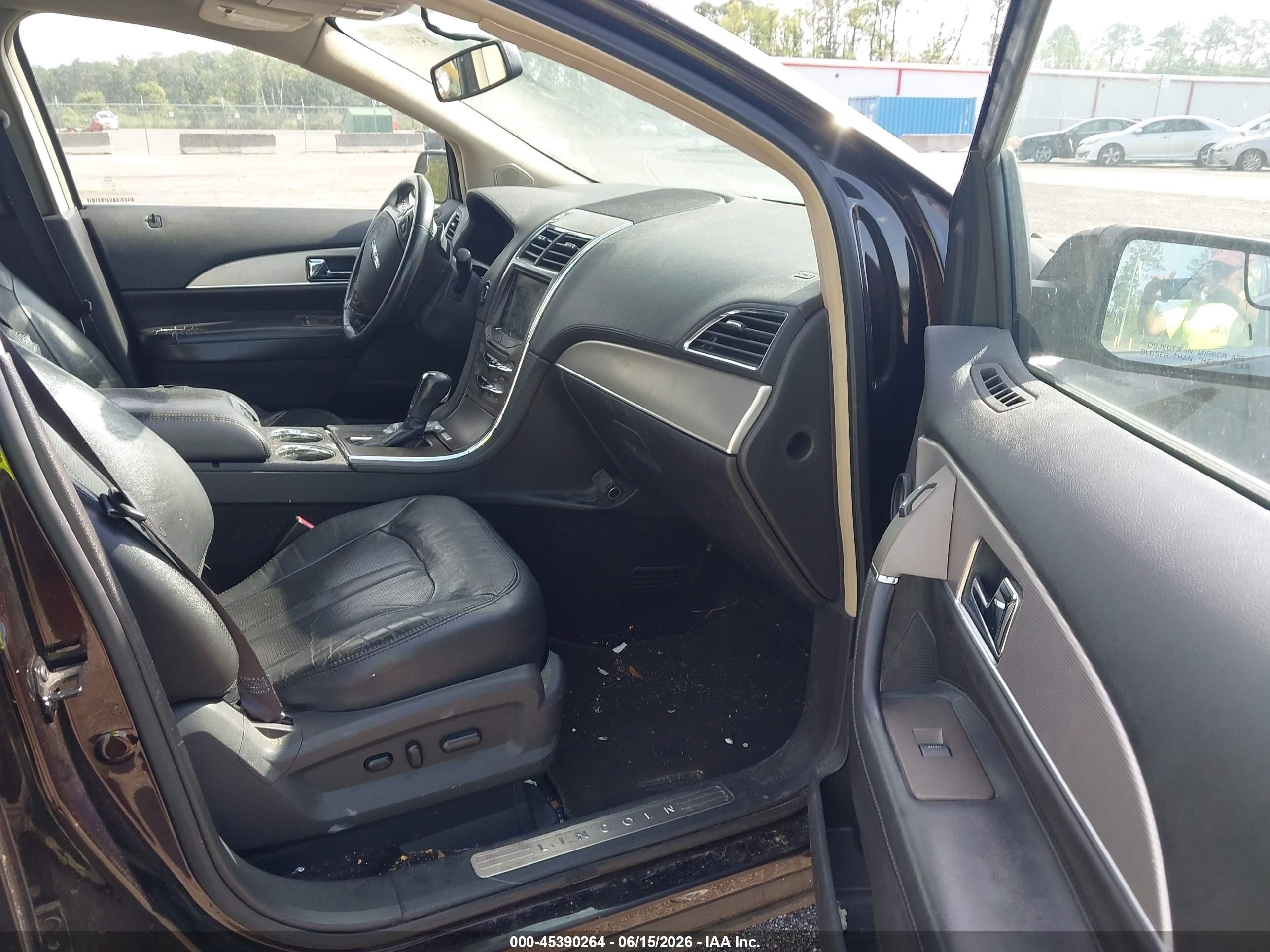 2013 Lincoln Mkx   Black vin: 2LMDJ6JK1DBL28243