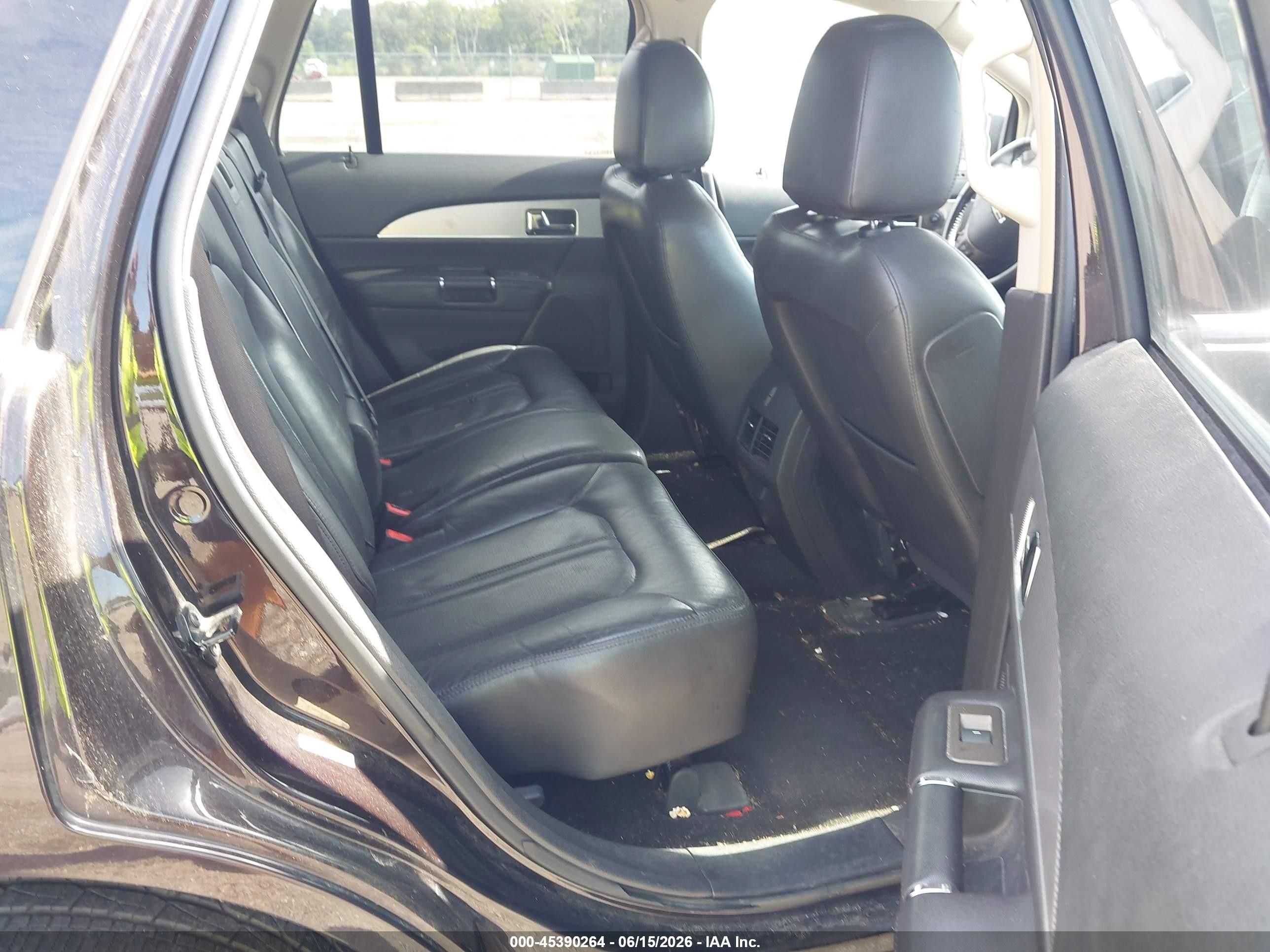 2013 Lincoln Mkx   Black vin: 2LMDJ6JK1DBL28243