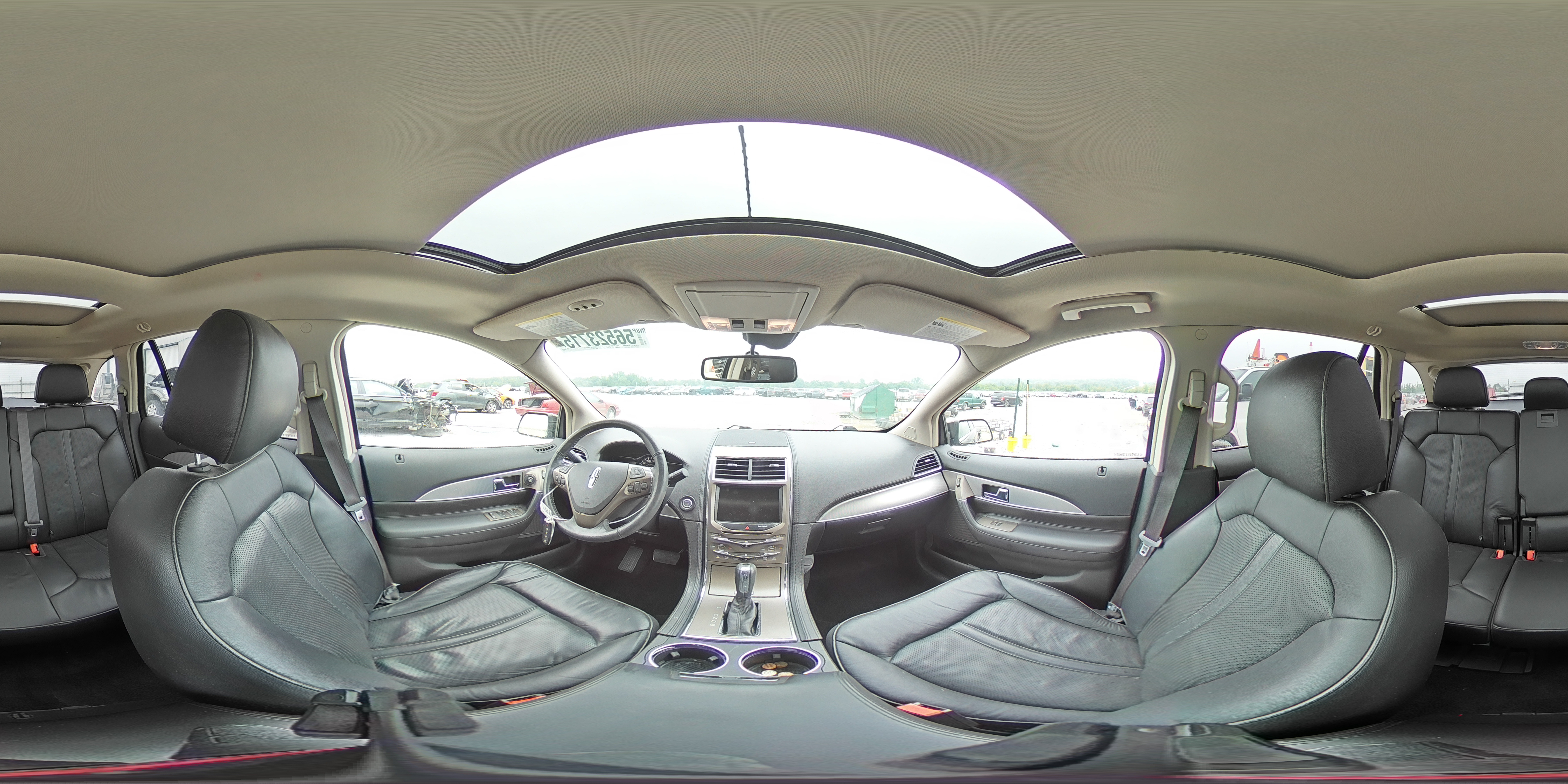 2013 Lincoln Mkx Black vin: 2LMDJ6JK1DBL36018