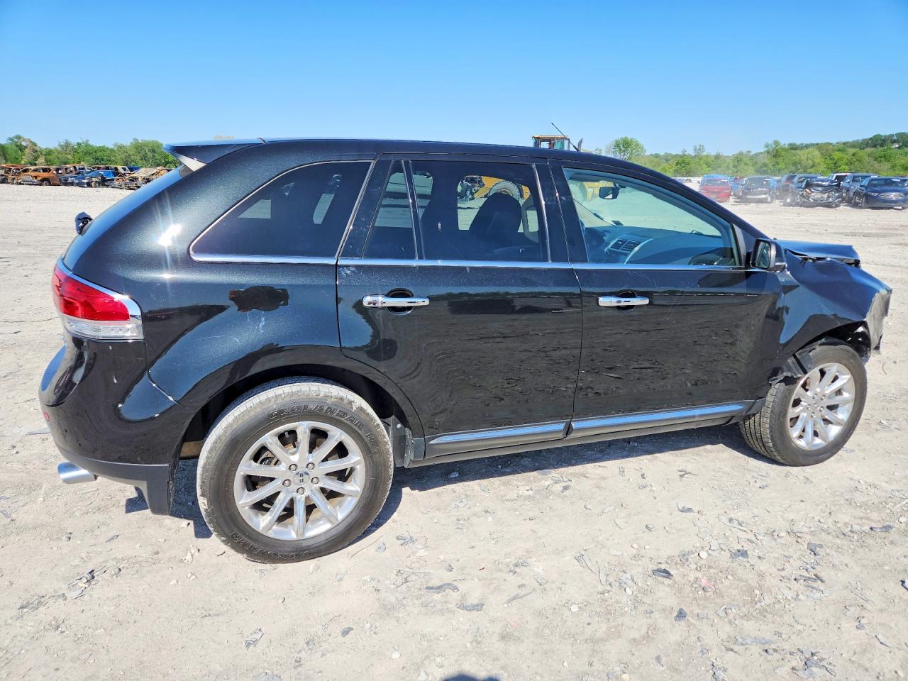 2013 Lincoln Mkx Black vin: 2LMDJ6JK1DBL36018