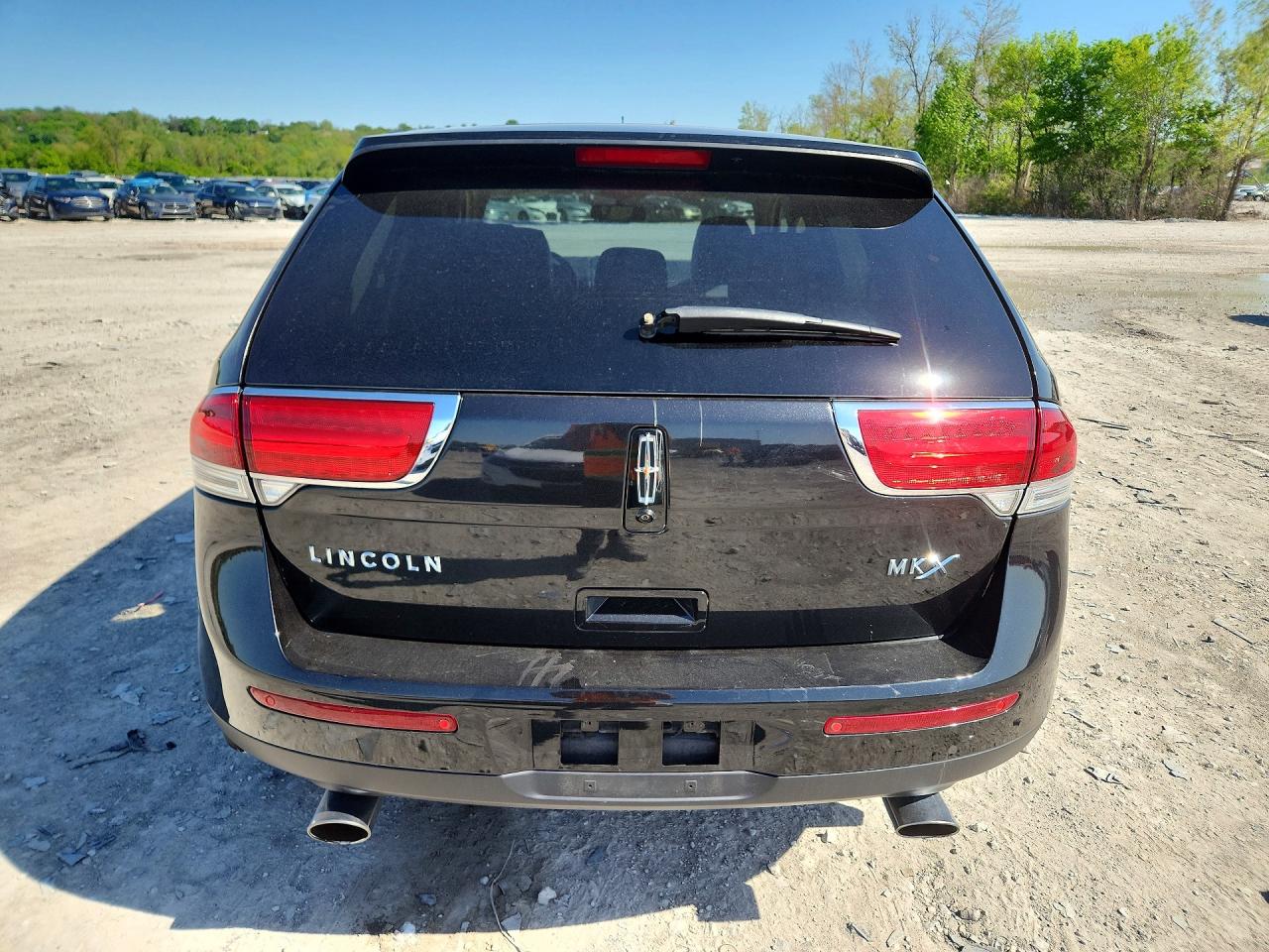 2013 Lincoln Mkx Black vin: 2LMDJ6JK1DBL36018