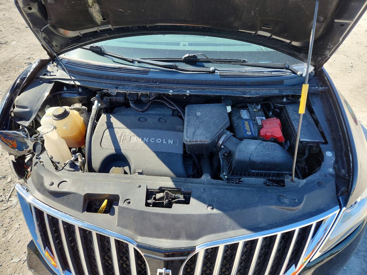 2013 Lincoln Mkx Black vin: 2LMDJ6JK1DBL36018