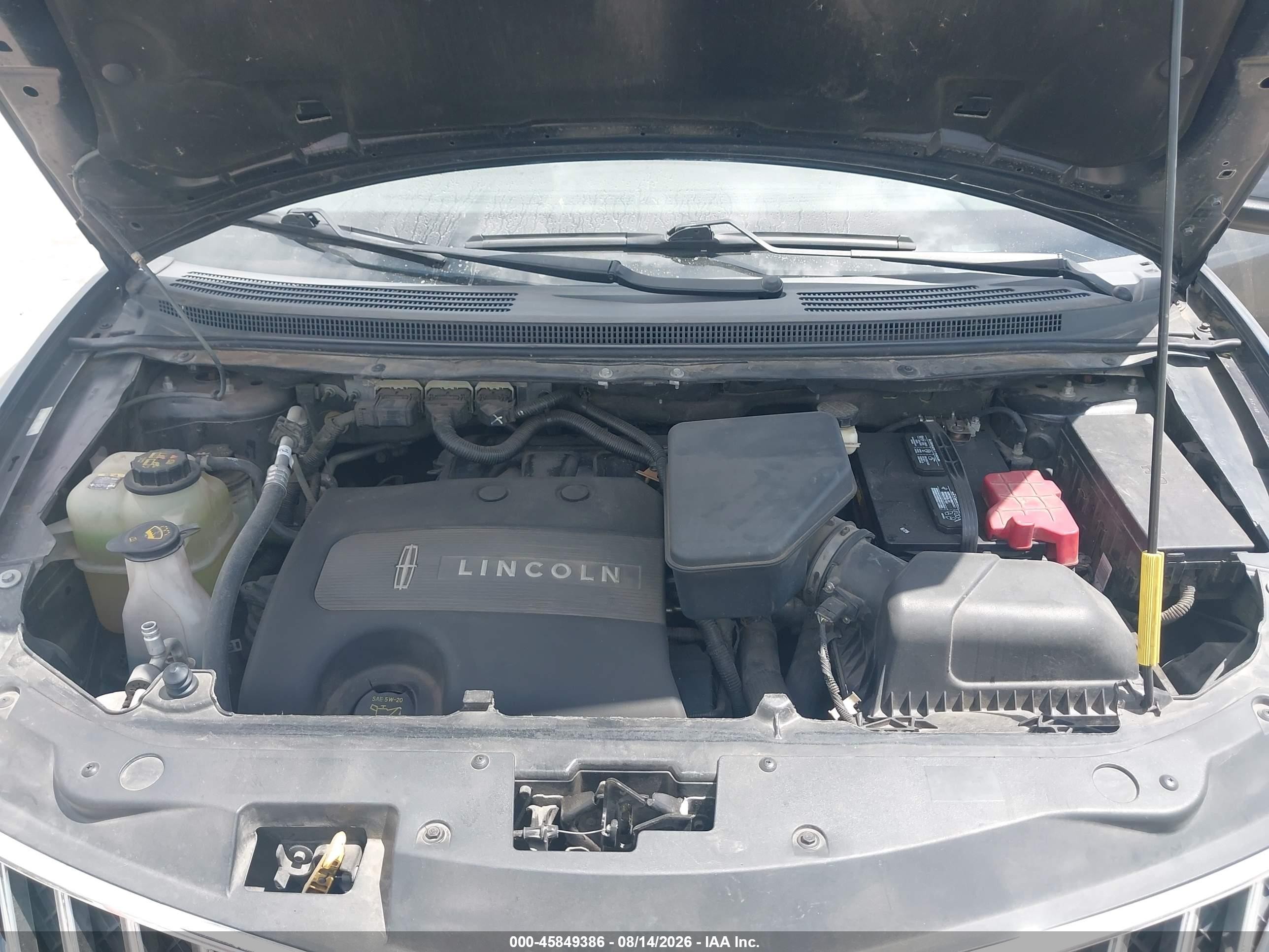 2013 Lincoln Mkx   Серый vin: 2LMDJ6JK1DBL41641