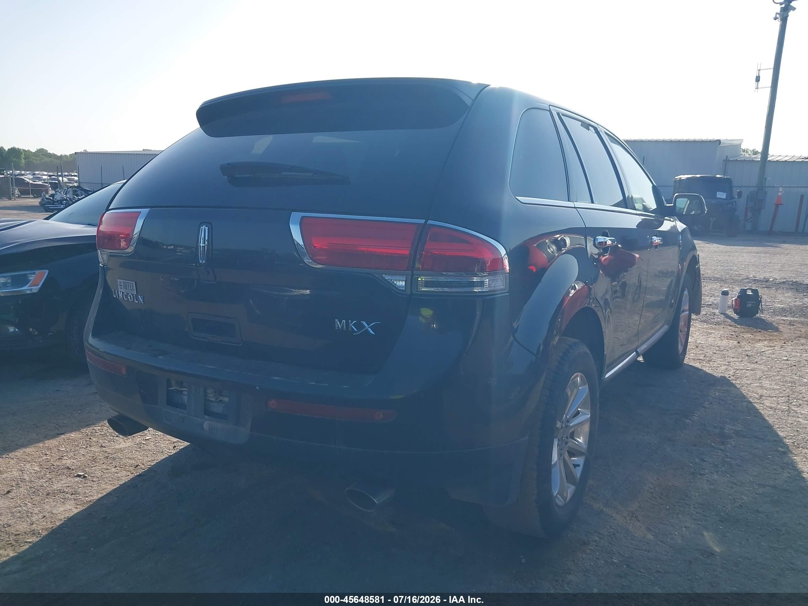 2013 Lincoln Mkx Black vin: 2LMDJ6JK1DBL43132