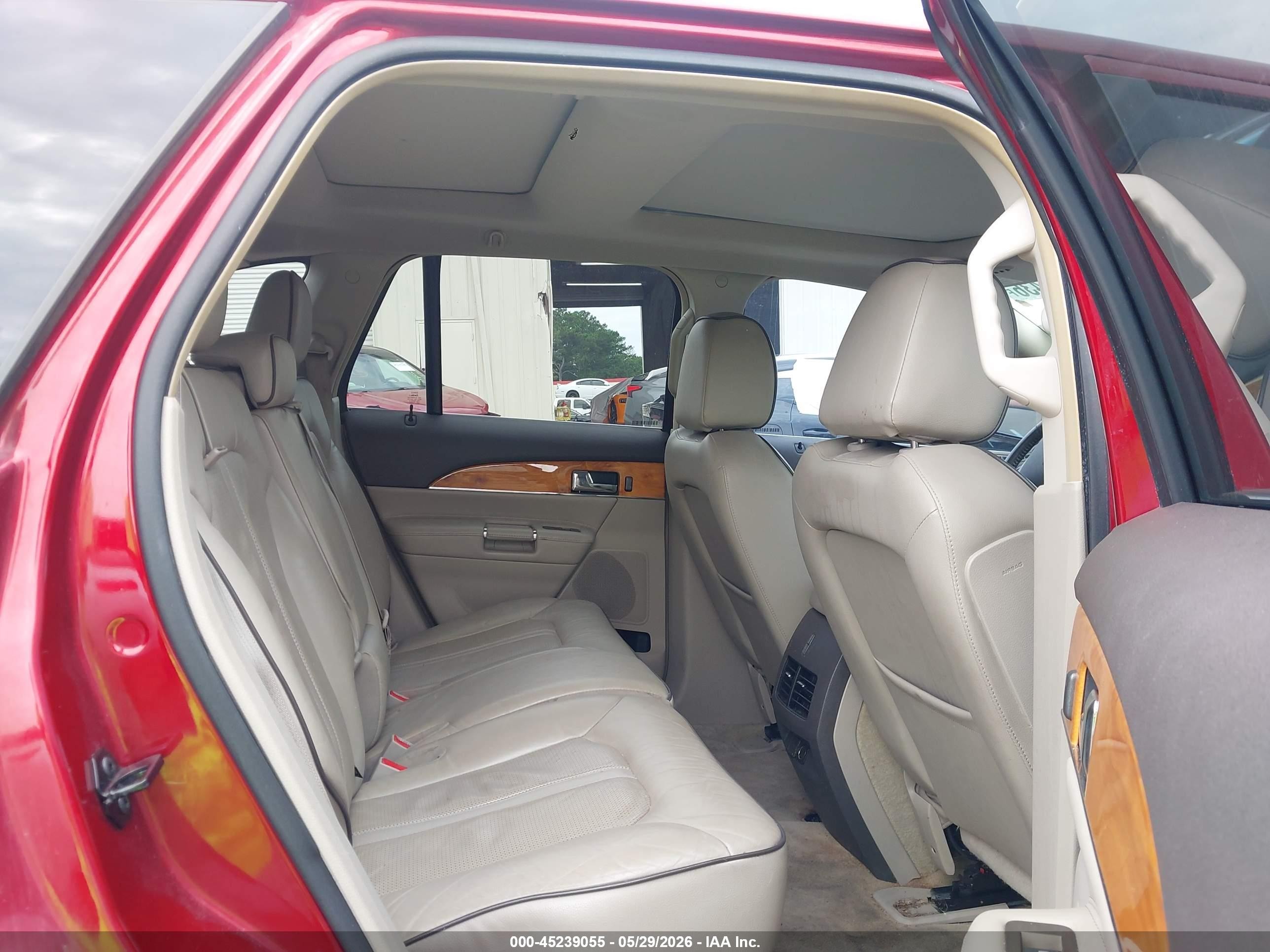 2013 Lincoln Mkx   Red vin: 2LMDJ6JK1DBL45723