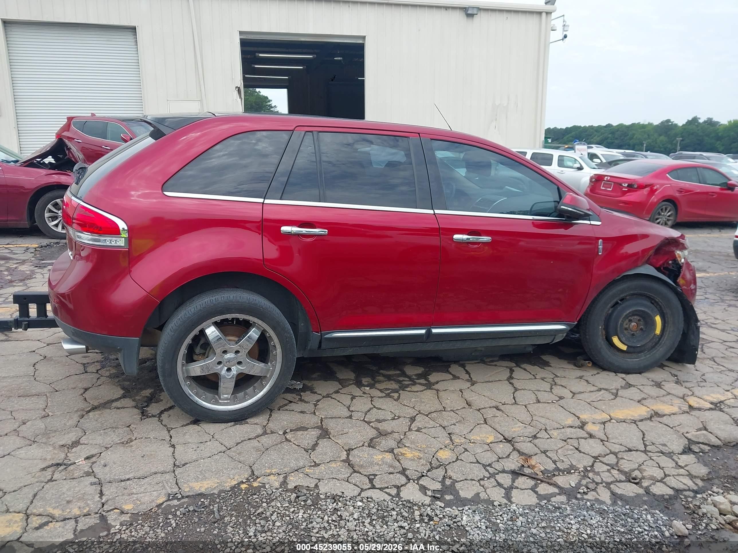2013 Lincoln Mkx   Red vin: 2LMDJ6JK1DBL45723