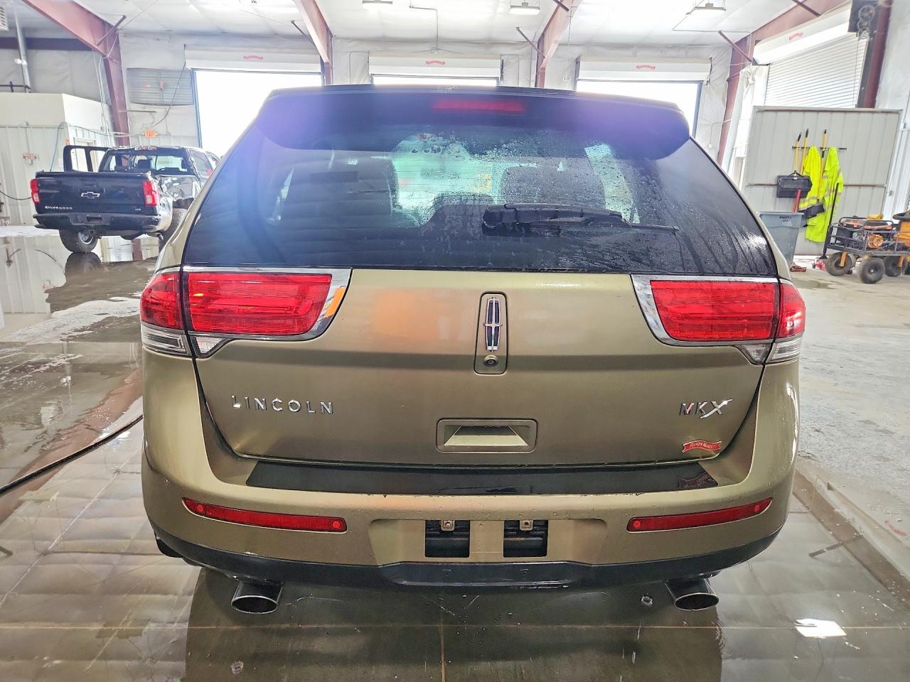 2013 Lincoln Mkx Green vin: 2LMDJ6JK1DBL48556