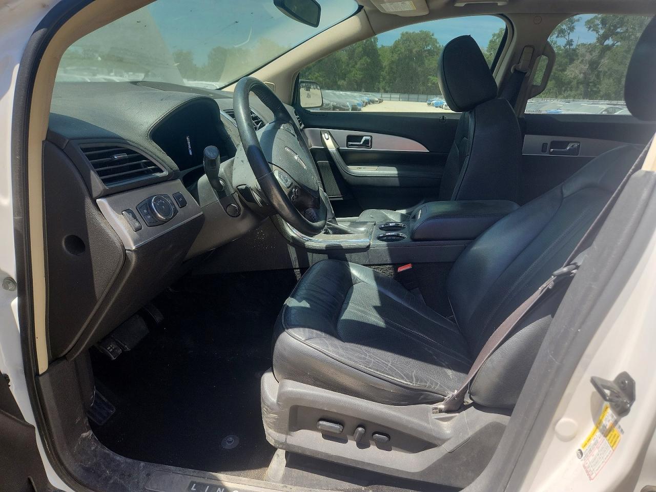 2014 Lincoln Mkx White vin: 2LMDJ6JK1EBL00377