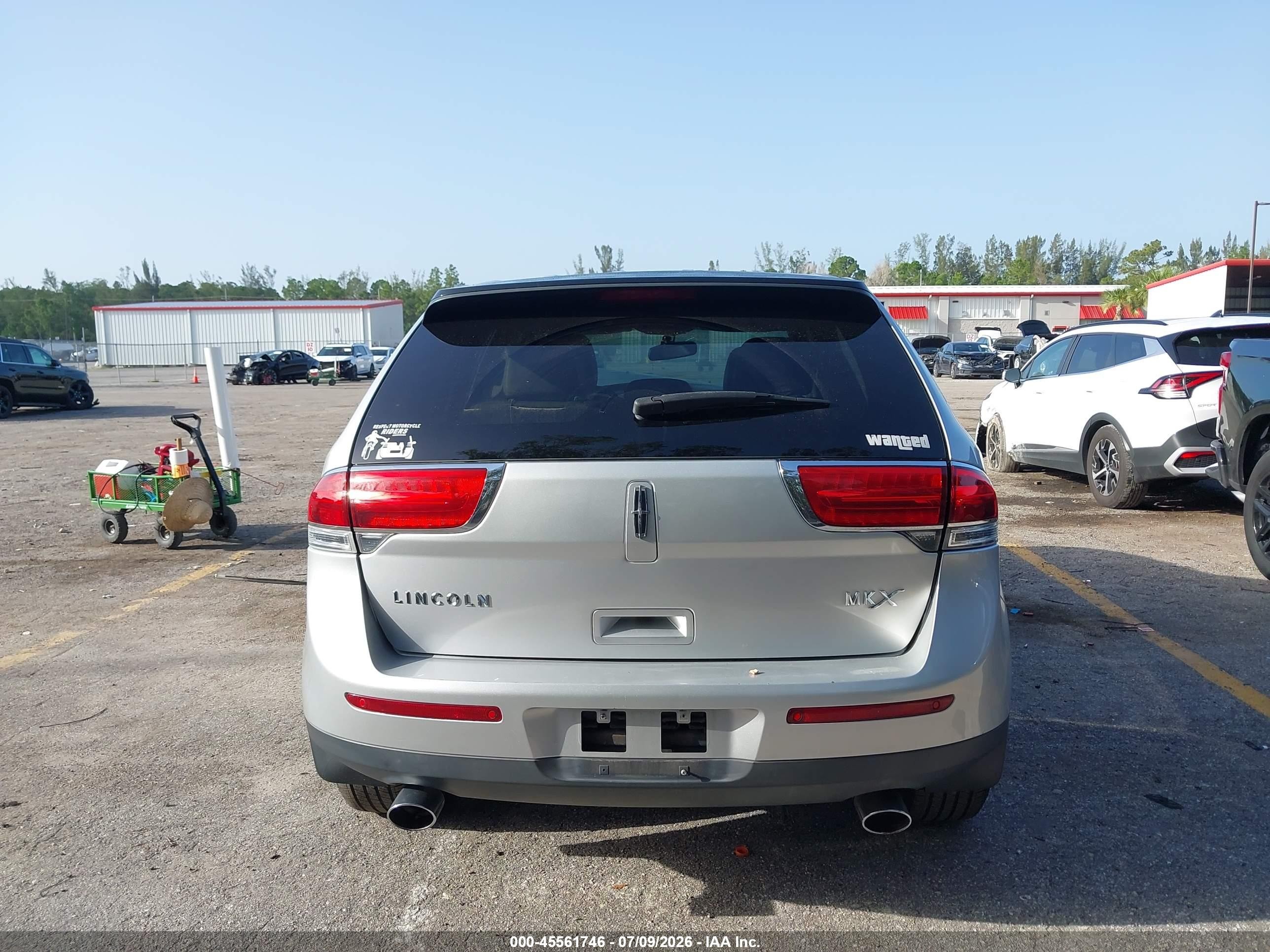 2014 Lincoln Mkx   Silver vin: 2LMDJ6JK1EBL01335