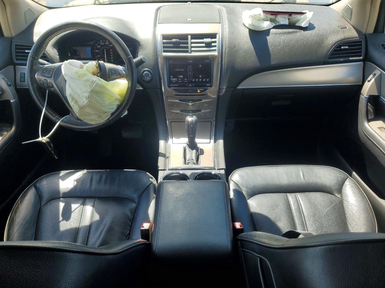 2014 Lincoln Mkx White vin: 2LMDJ6JK1EBL17499