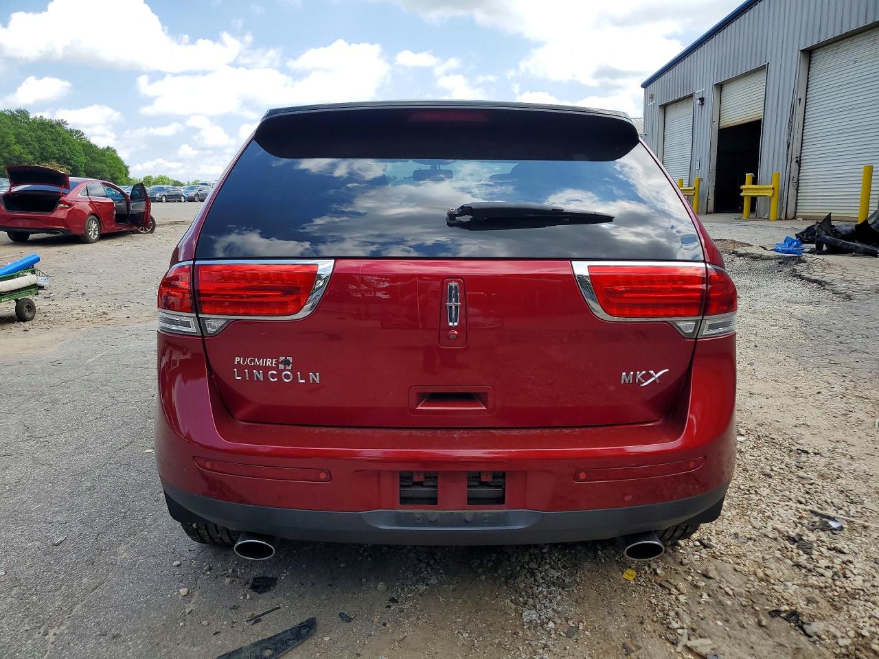 2015 Lincoln Mkx Red vin: 2LMDJ6JK1FBL24857