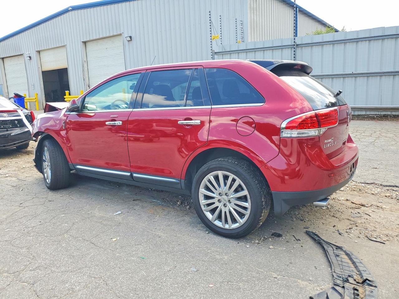 2015 Lincoln Mkx Red vin: 2LMDJ6JK1FBL24857