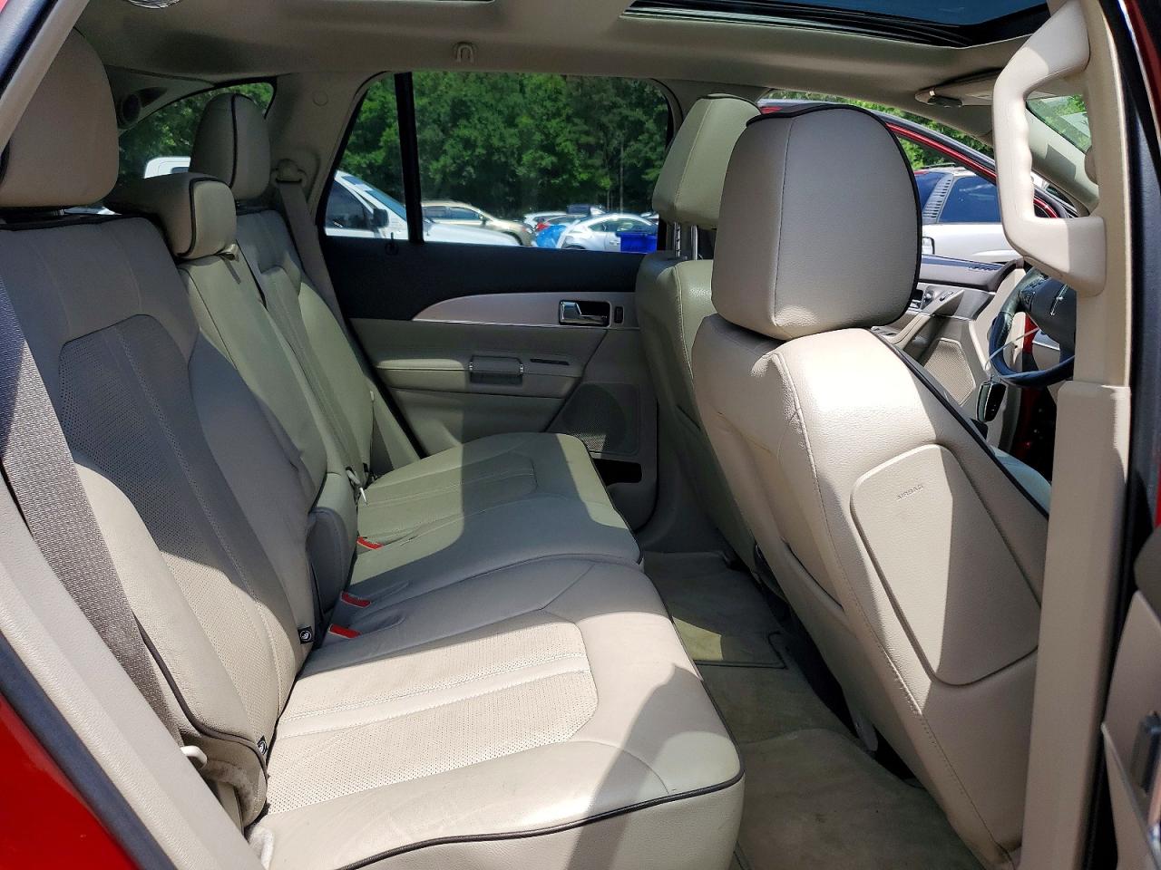 2015 Lincoln Mkx Red vin: 2LMDJ6JK1FBL24857