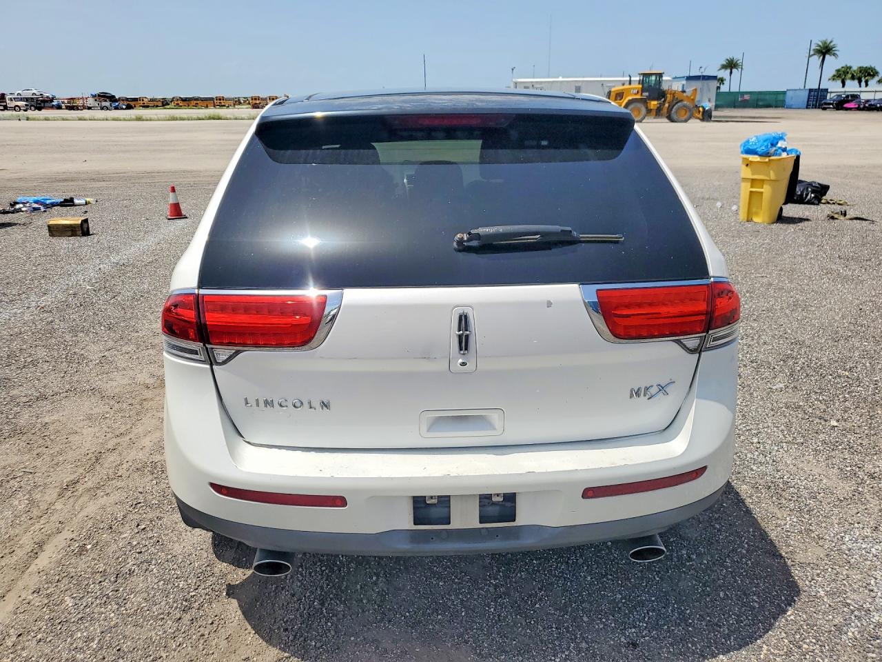 2011 Lincoln Mkx White vin: 2LMDJ6JK2BBJ00748